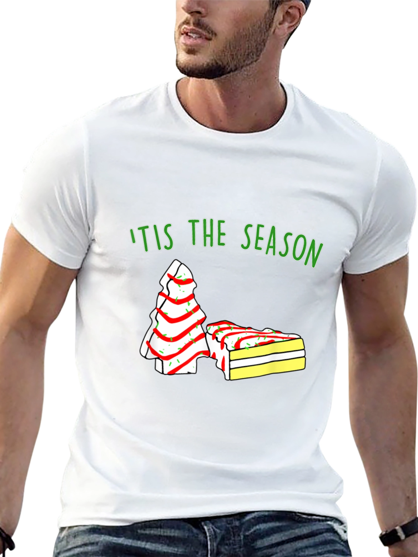 Tis the Season Christmas Cake T-Shirt