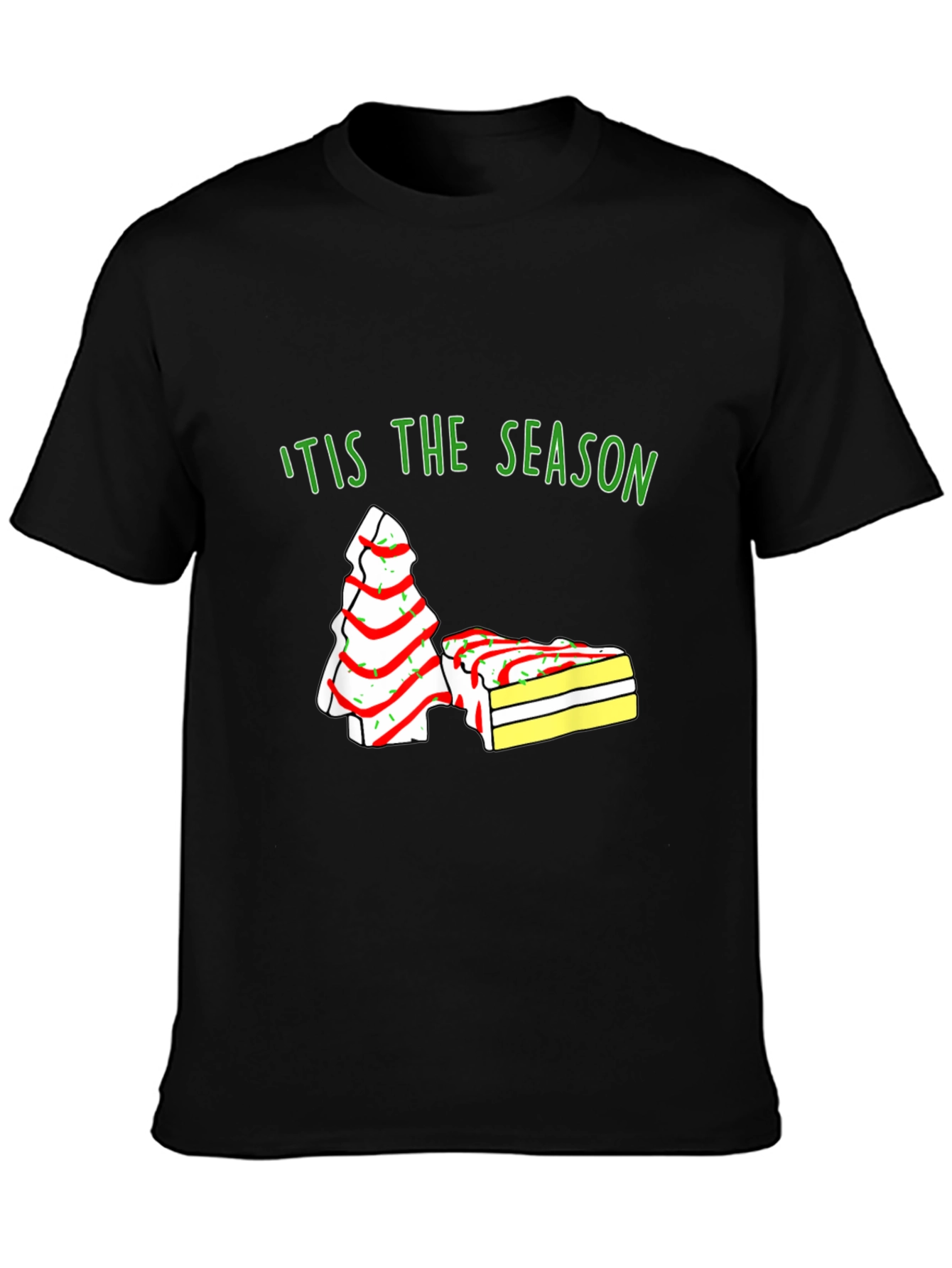 Tis the Season Christmas Cake T-Shirt