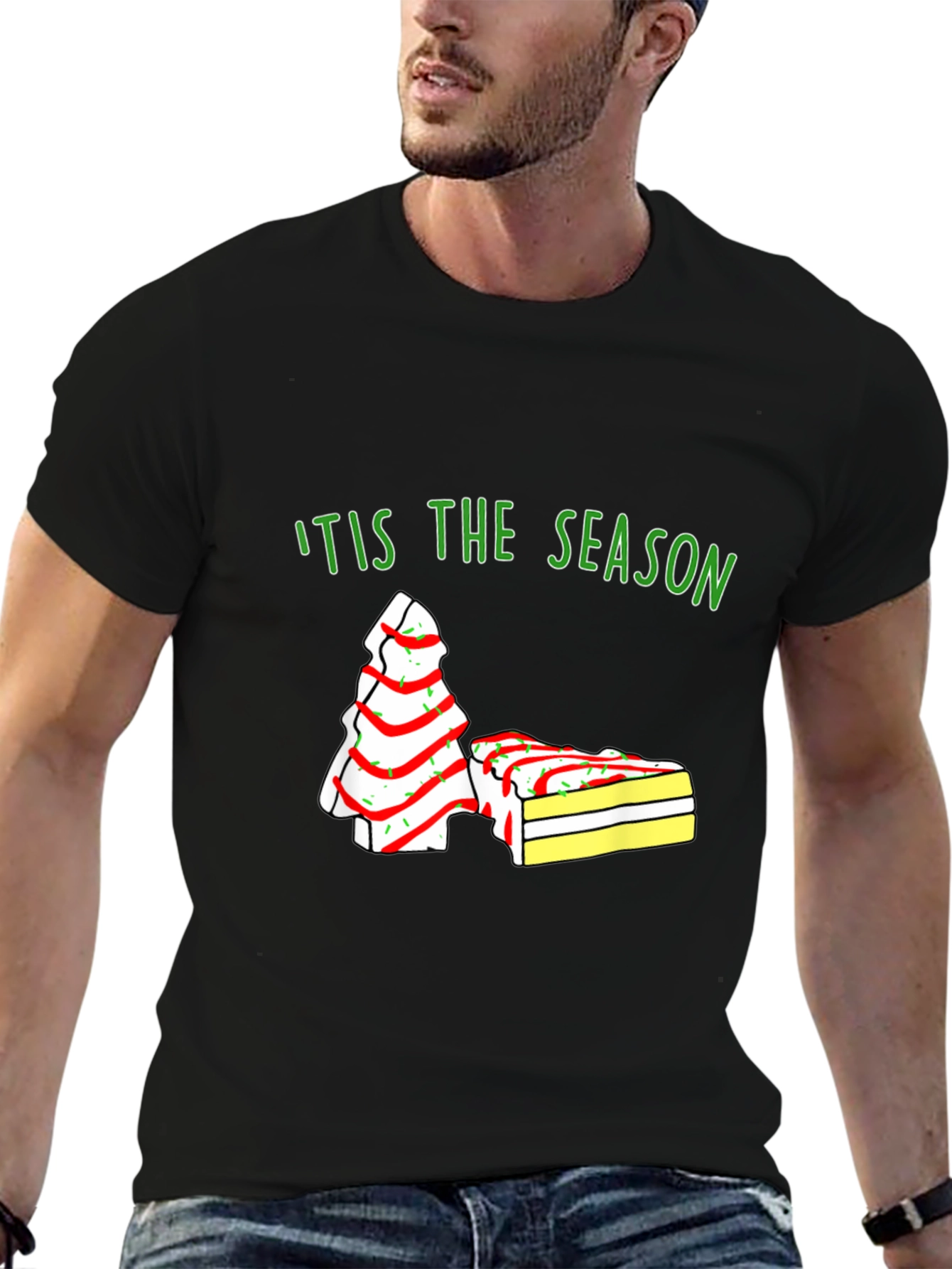 Tis the Season Christmas Cake T-Shirt