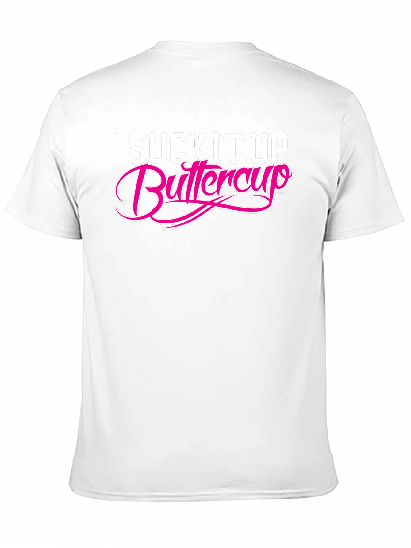 Suck It Up Buttercup Graphic Tee - Black