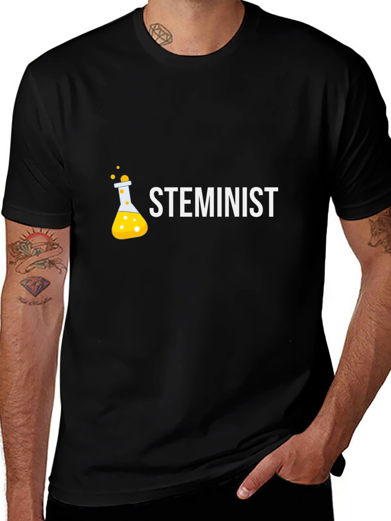 STEMinist Graphic Tee - Science & Equality Shirt