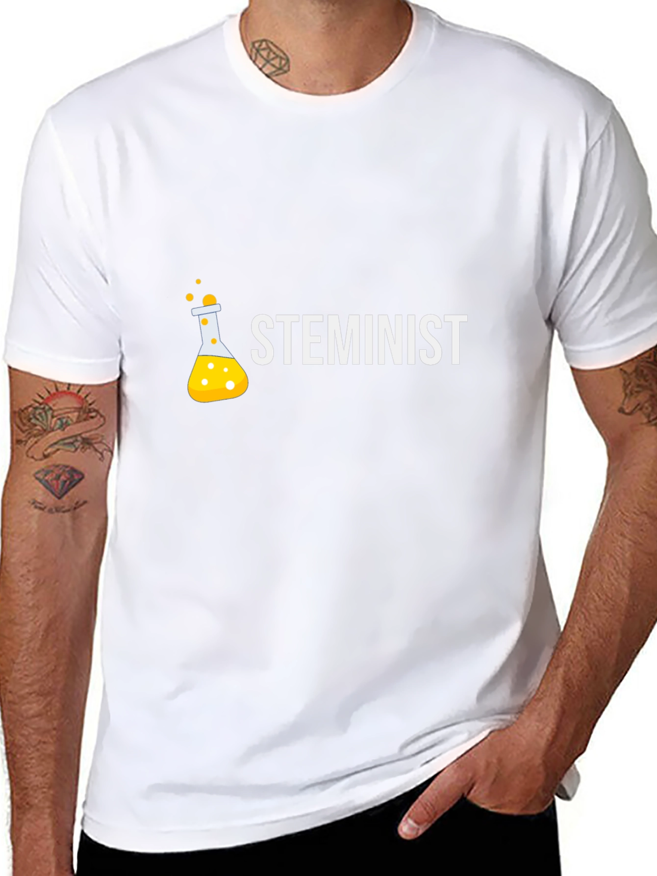 STEMinist Graphic Tee - Science & Equality Shirt