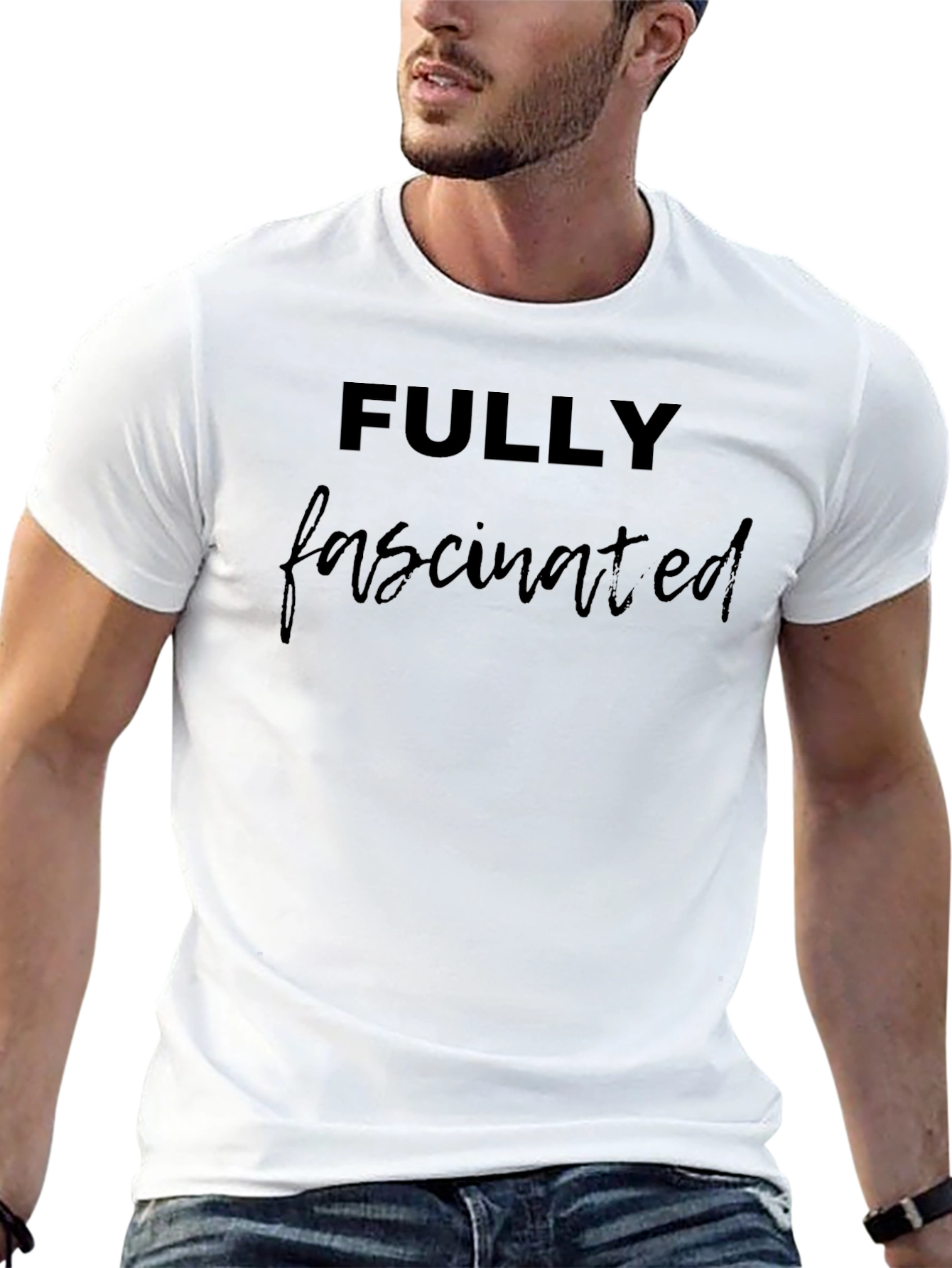 Fully Fascinated Black Graphic T-Shirt