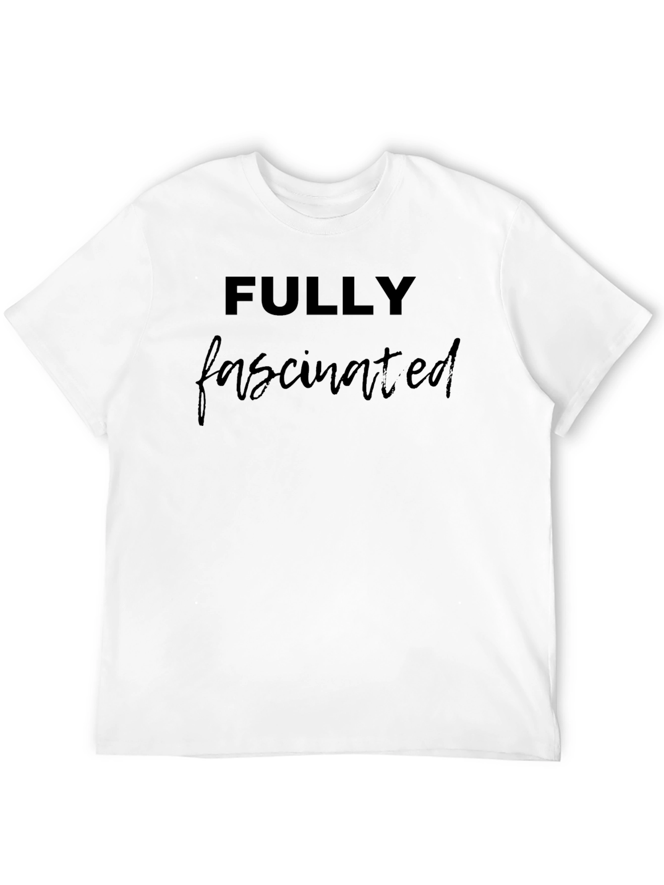Fully Fascinated Black Graphic T-Shirt