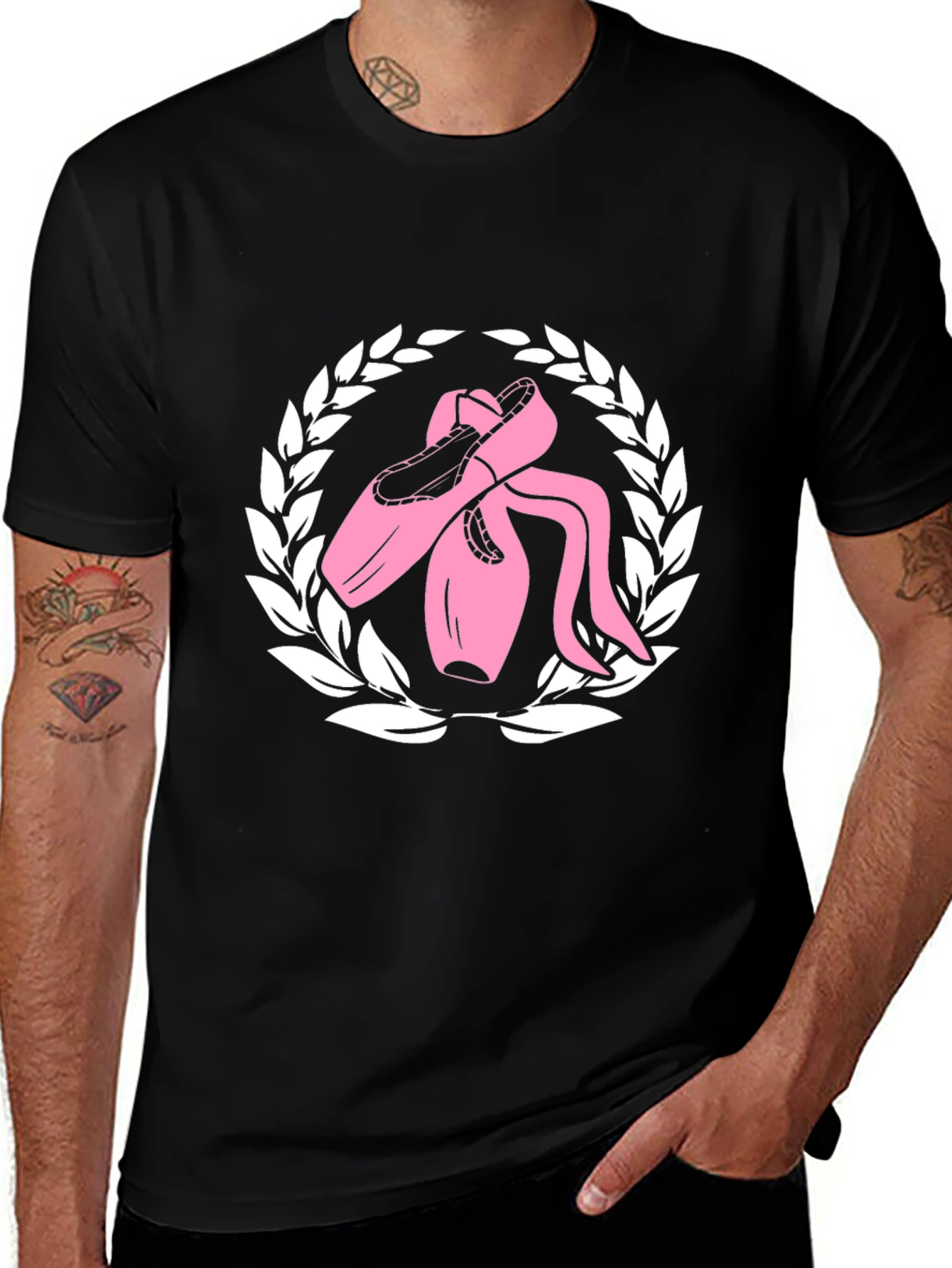 Ballet Shoe Tee - Dance Lover Gift