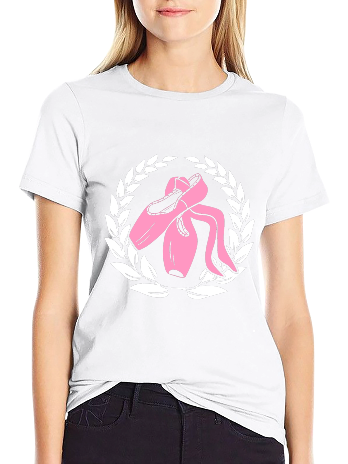 Ballet Shoe Tee - Dance Lover Gift
