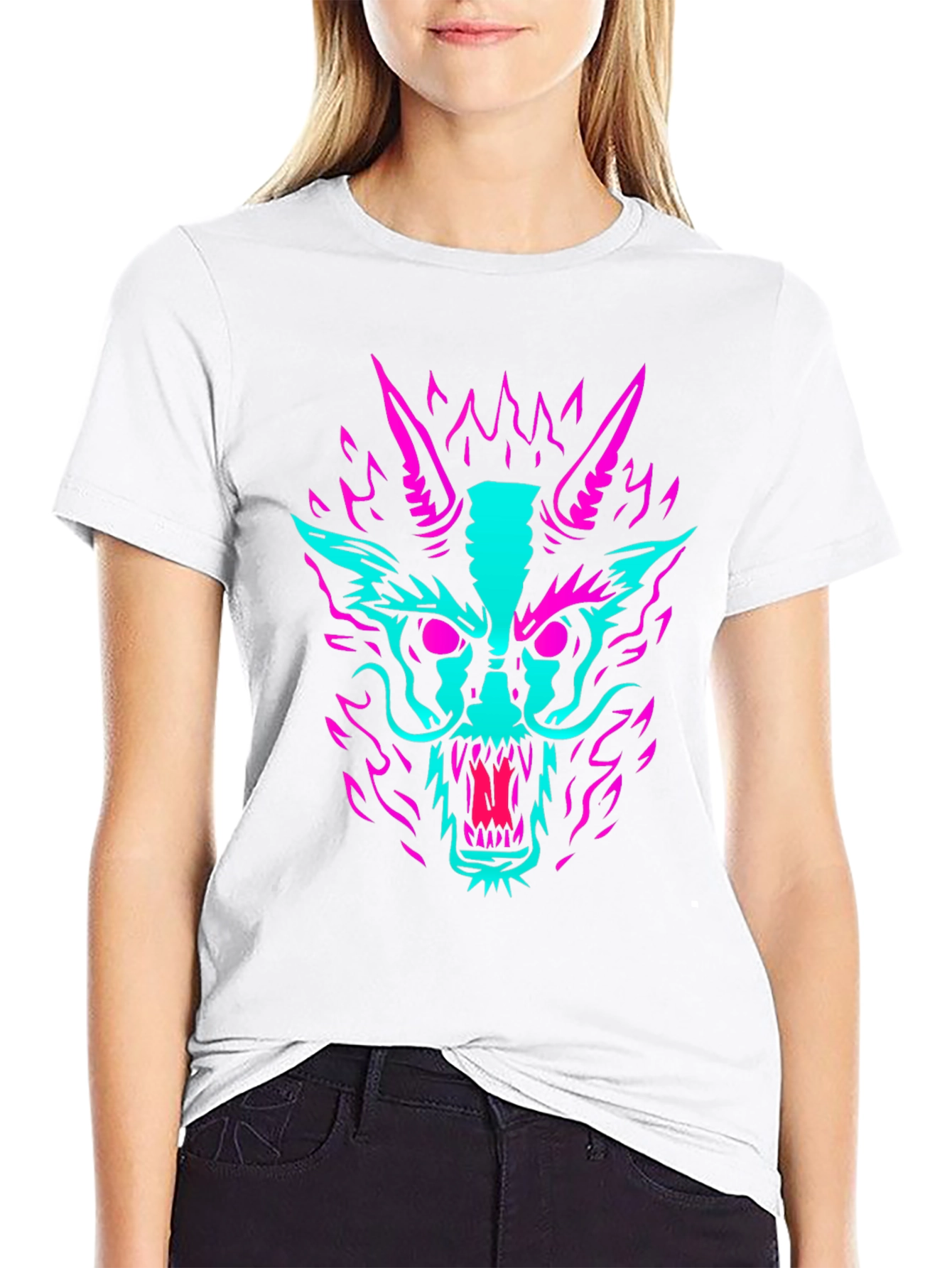 Neon Demon Graphic Black T-Shirt