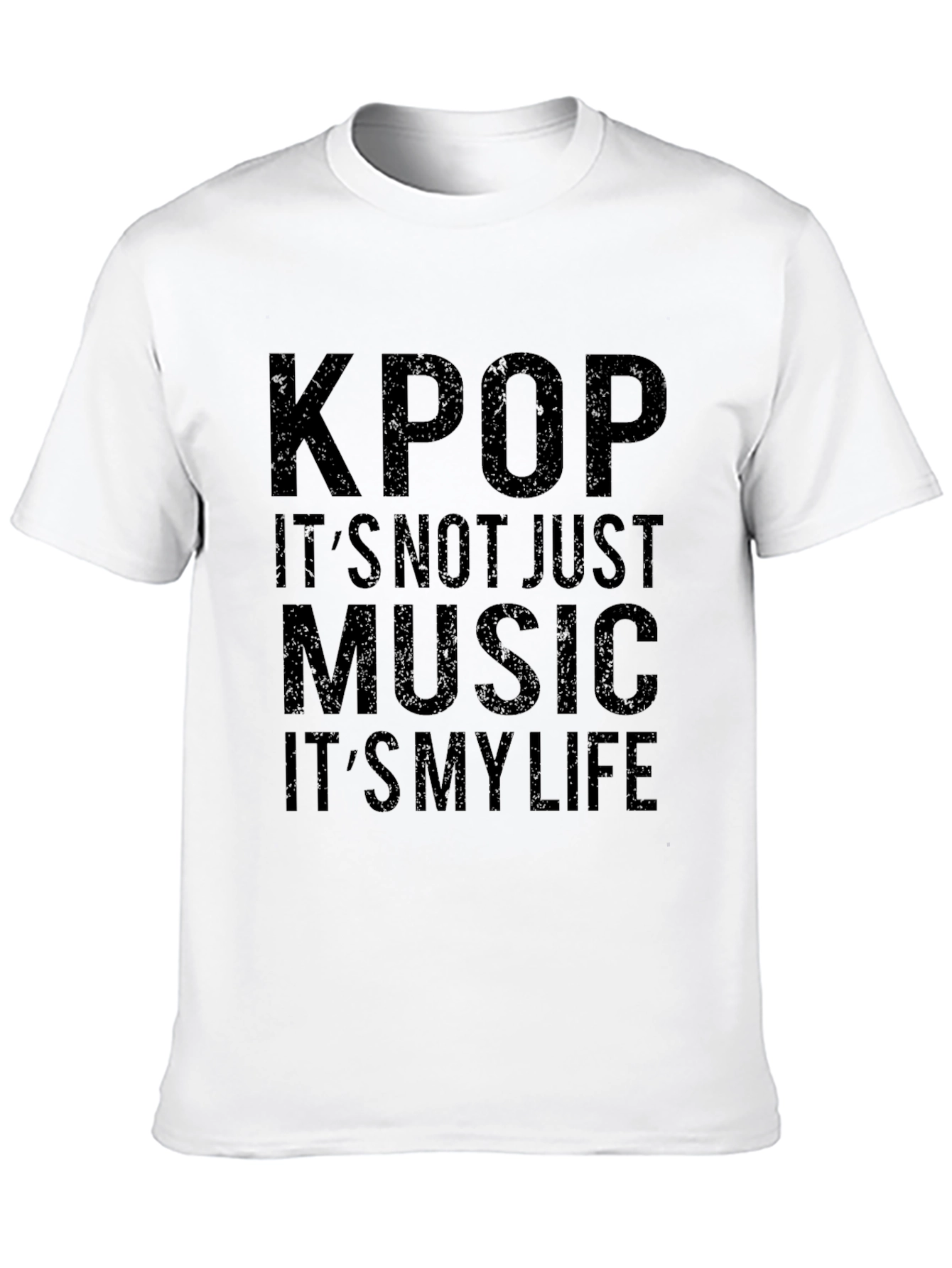 KPOP Its My Life Black T-Shirt