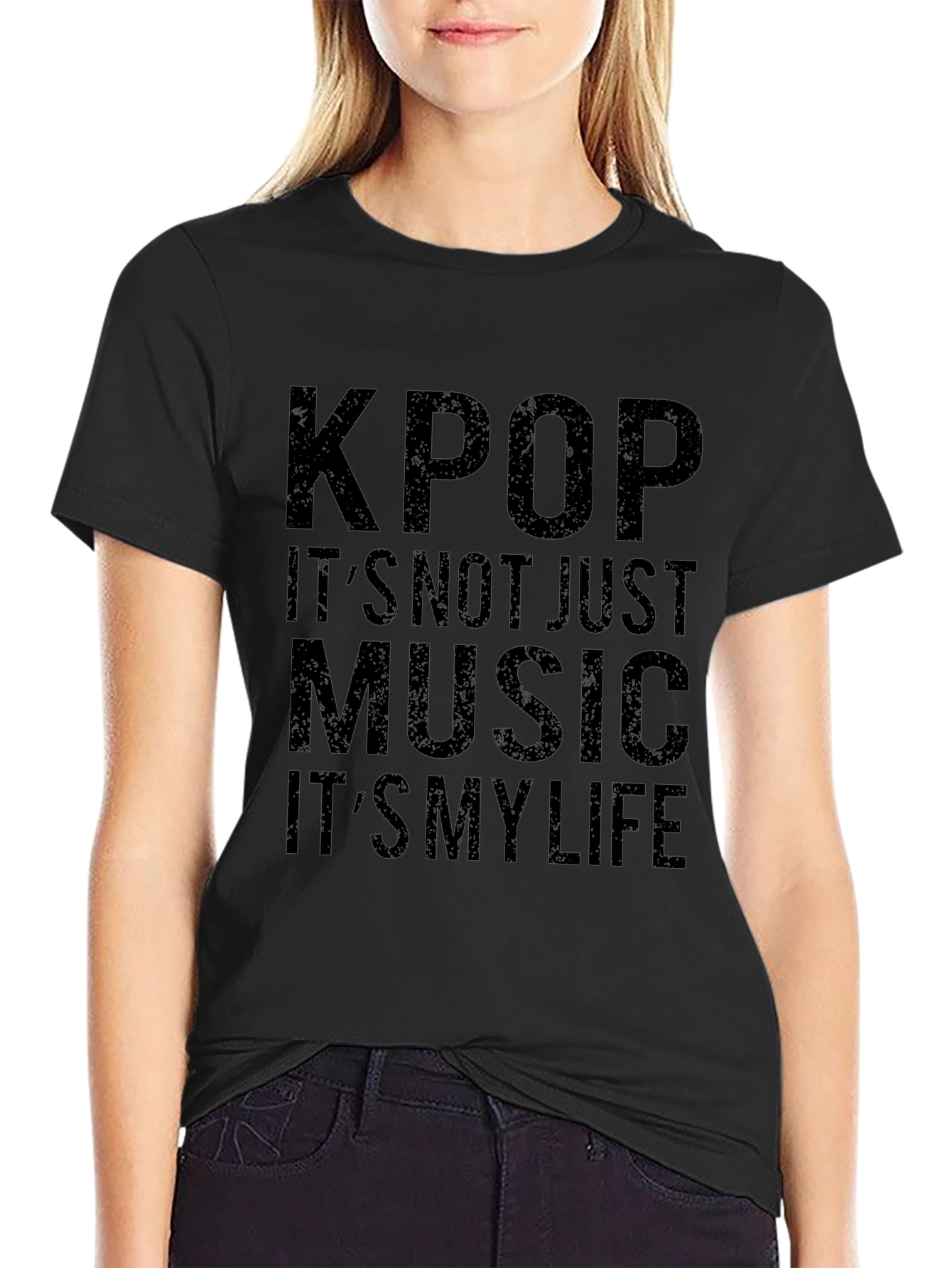 KPOP Its My Life Black T-Shirt