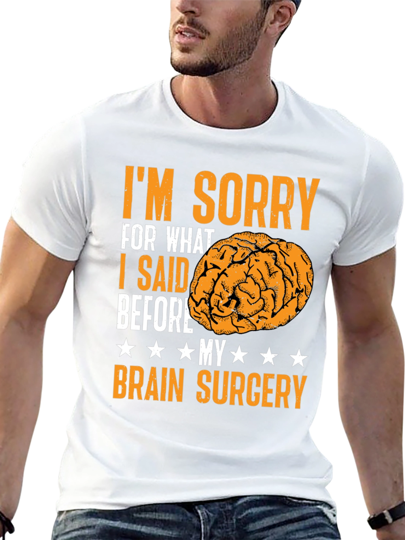 Funny Brain Surgery Apology T-Shirt