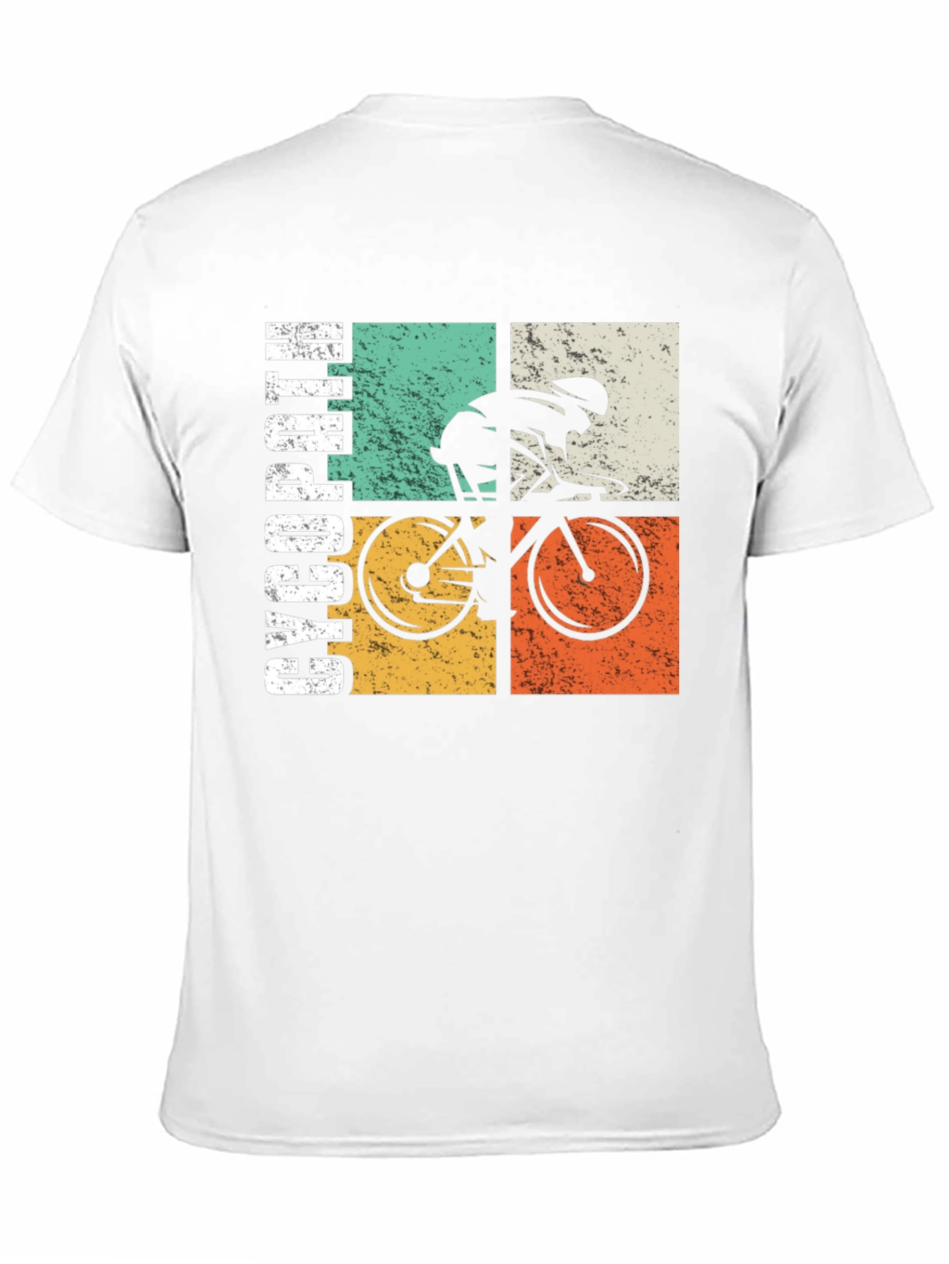 Retro Cycling T-Shirt - Cycopath Design