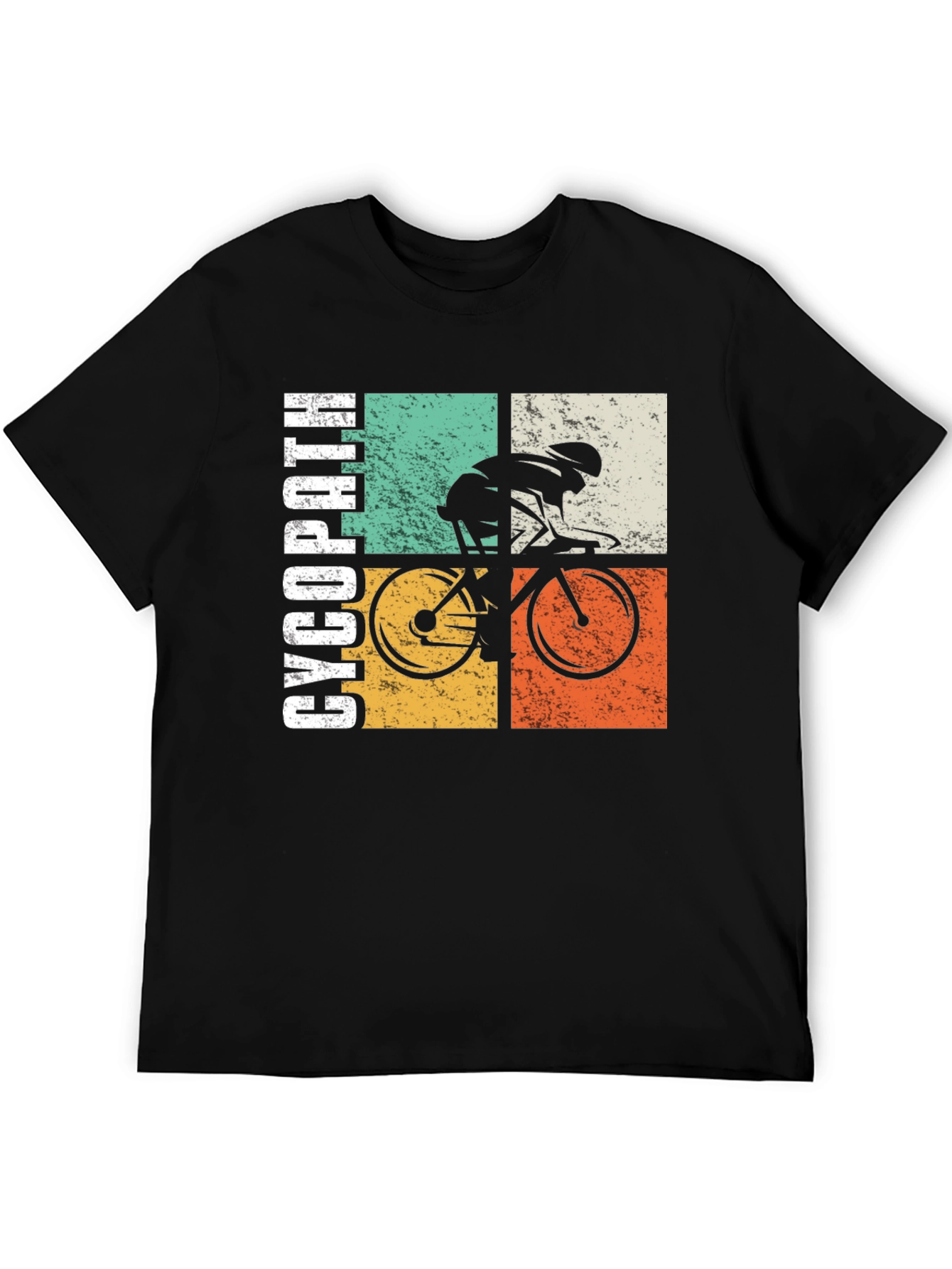 Retro Cycling T-Shirt - Cycopath Design