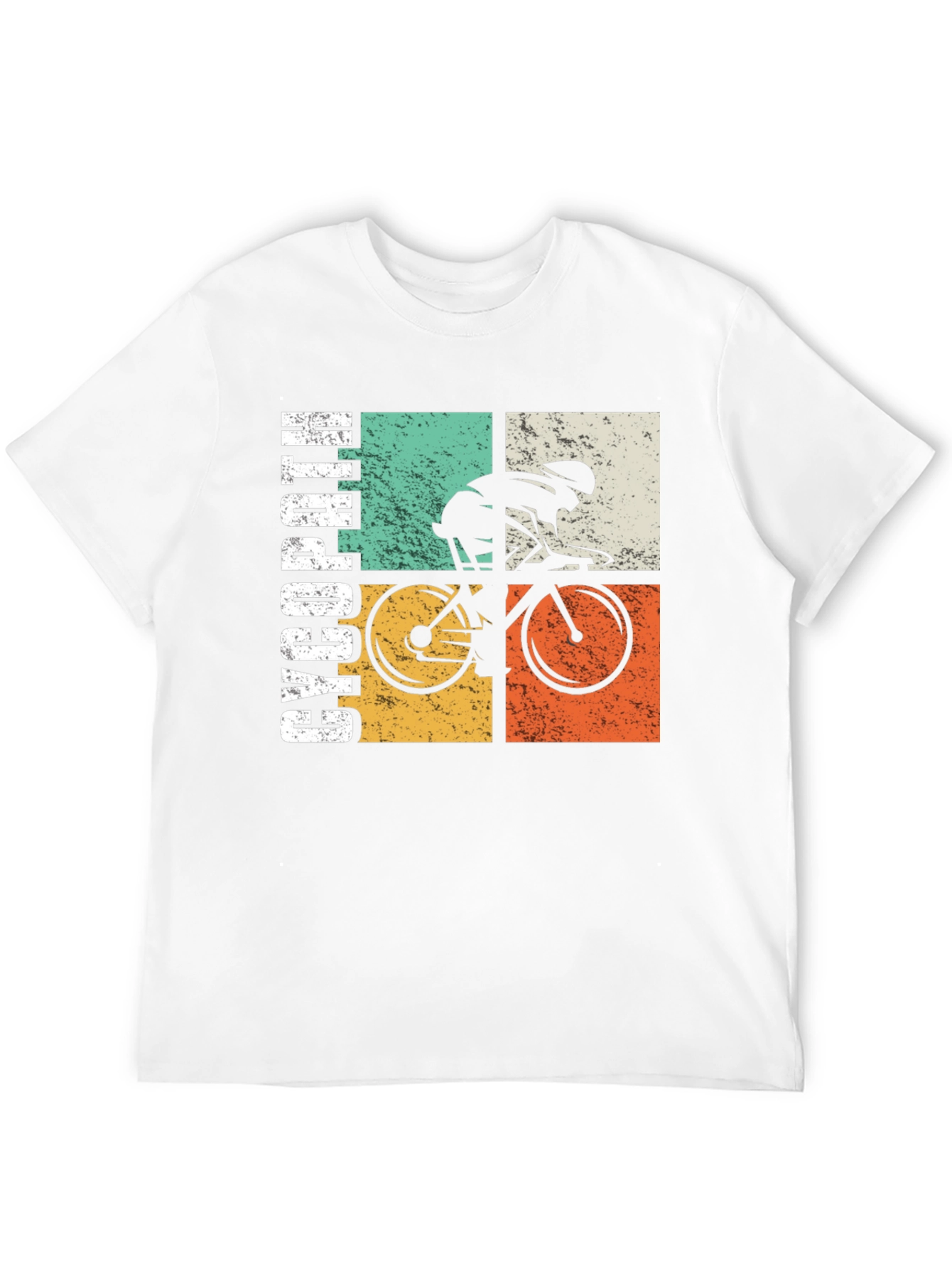 Retro Cycling T-Shirt - Cycopath Design