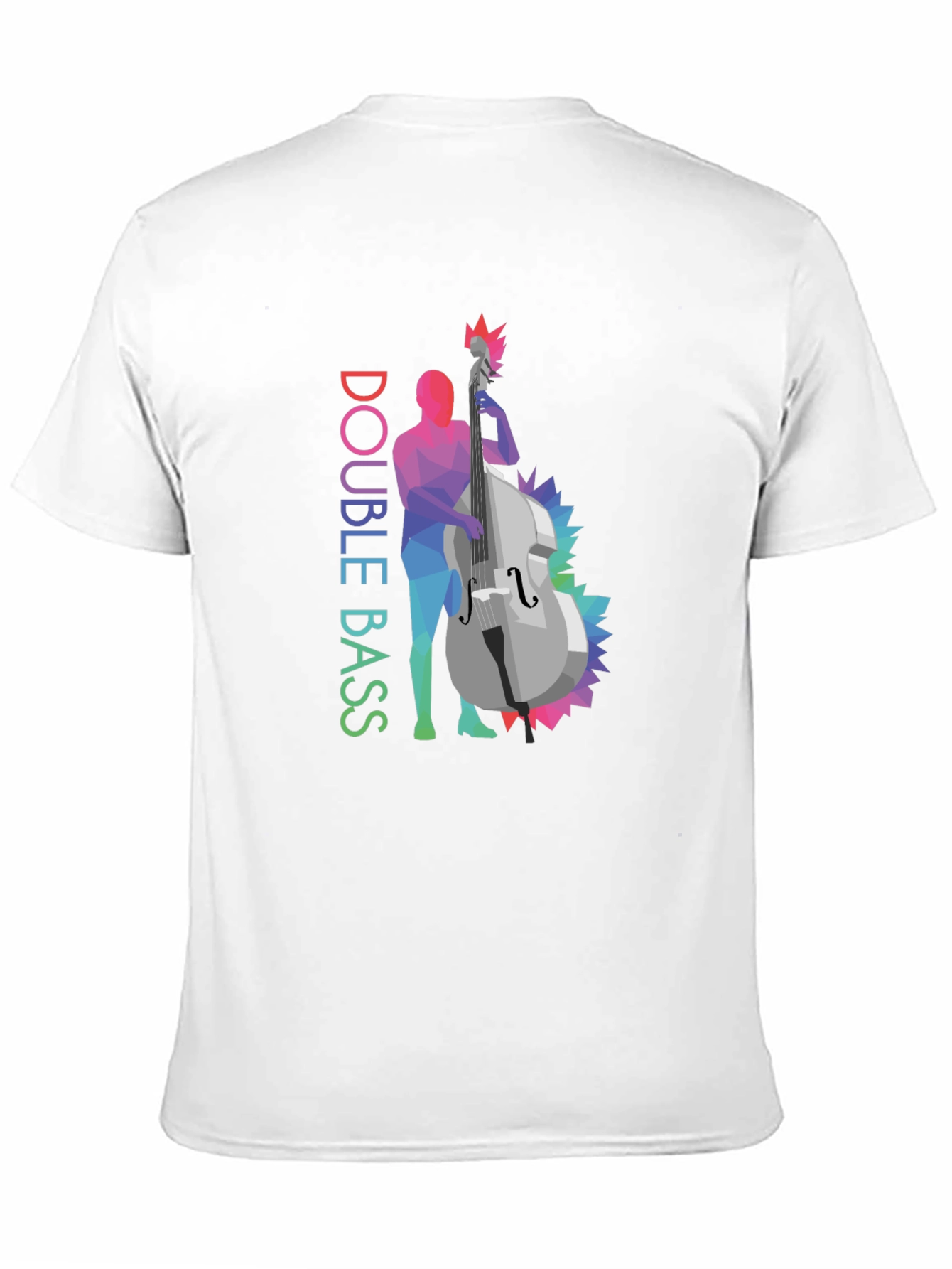 Double Bass Graphic T-Shirt - Stylish Music Tee