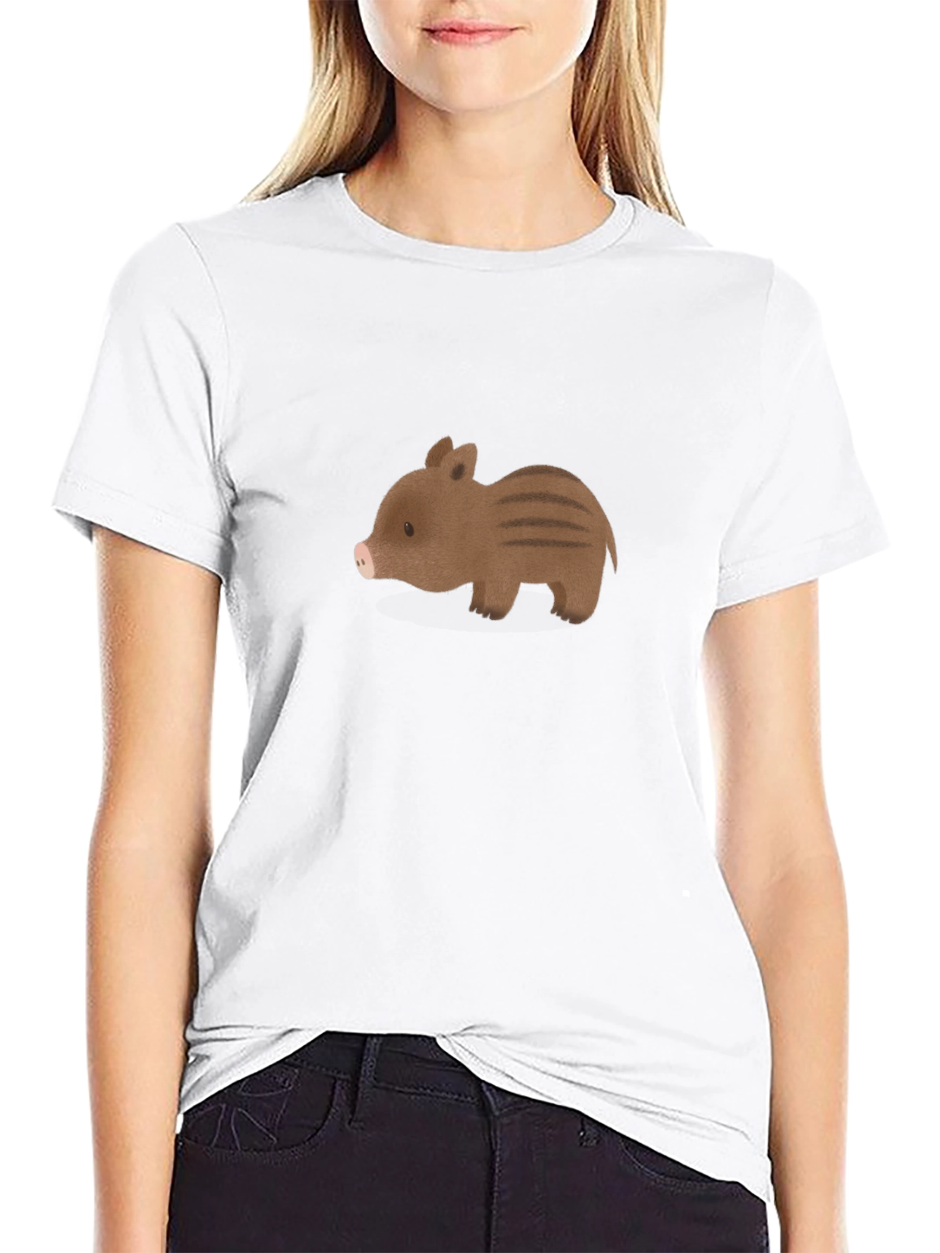 Wild Boar Piglet Graphic Tee