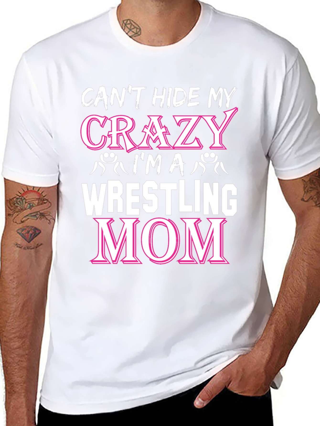 Crazy Wrestling Mom T-Shirt