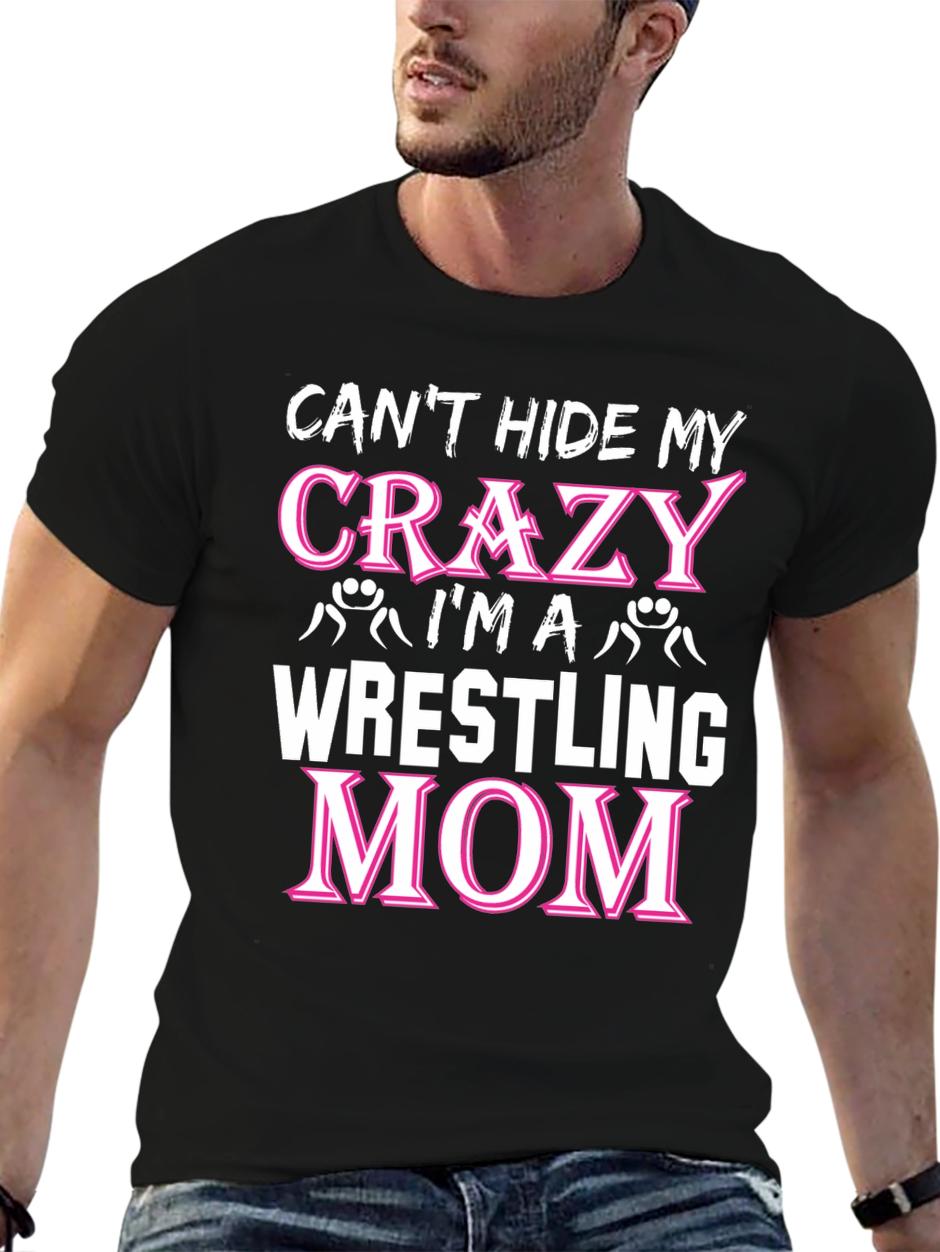 Crazy Wrestling Mom T-Shirt
