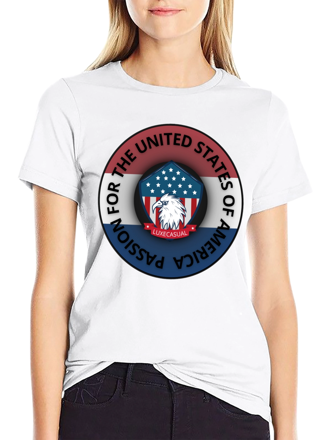 Patriotic Eagle USA Pride T-Shirt