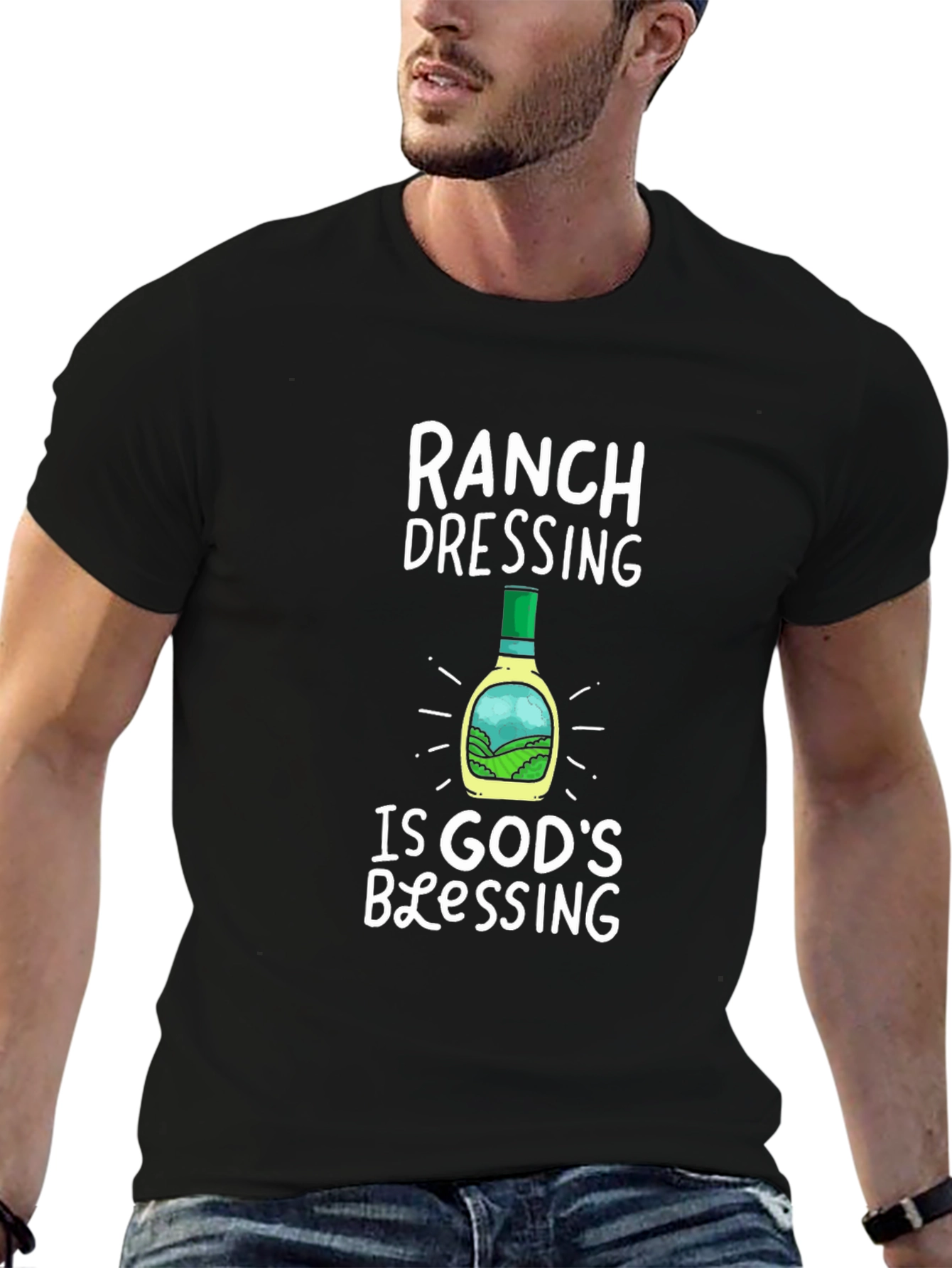 Ranch Dressing Gods Blessing Graphic T-Shirt