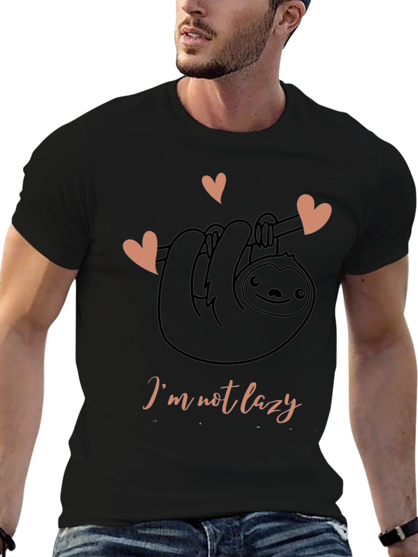 Im Not Lazy Sloth Graphic Tee