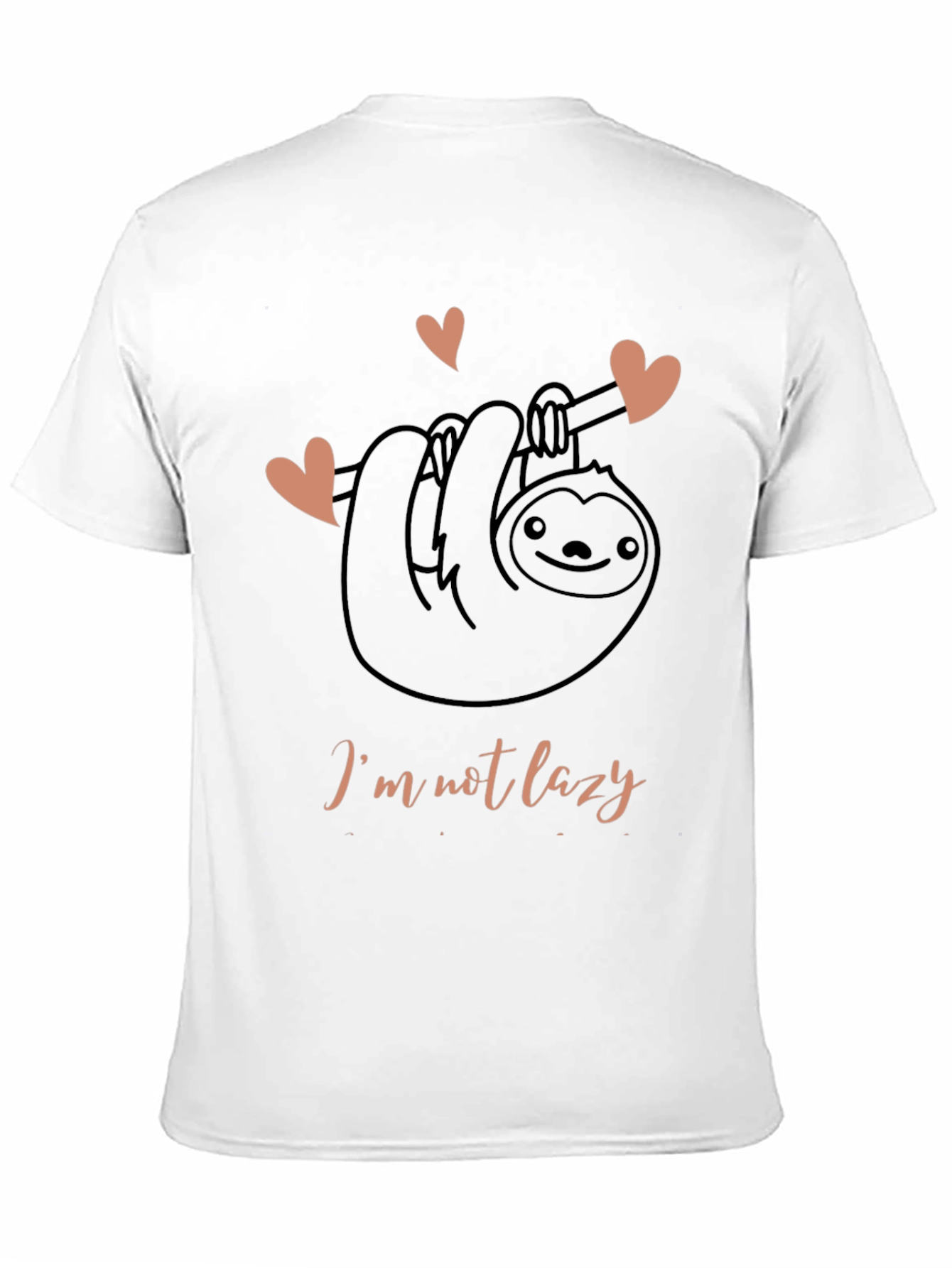 Im Not Lazy Sloth Graphic Tee