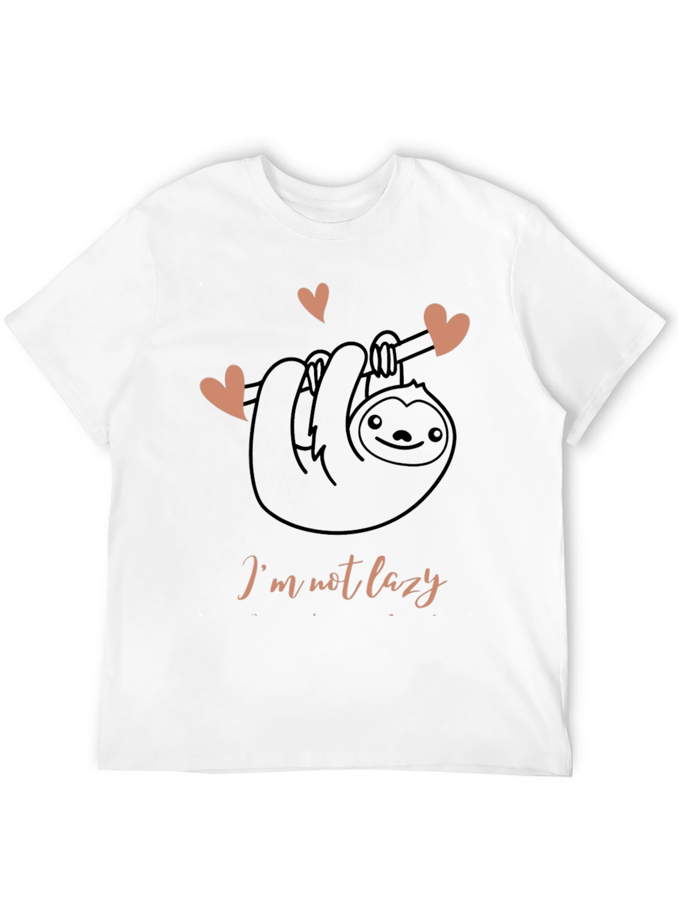 Im Not Lazy Sloth Graphic Tee