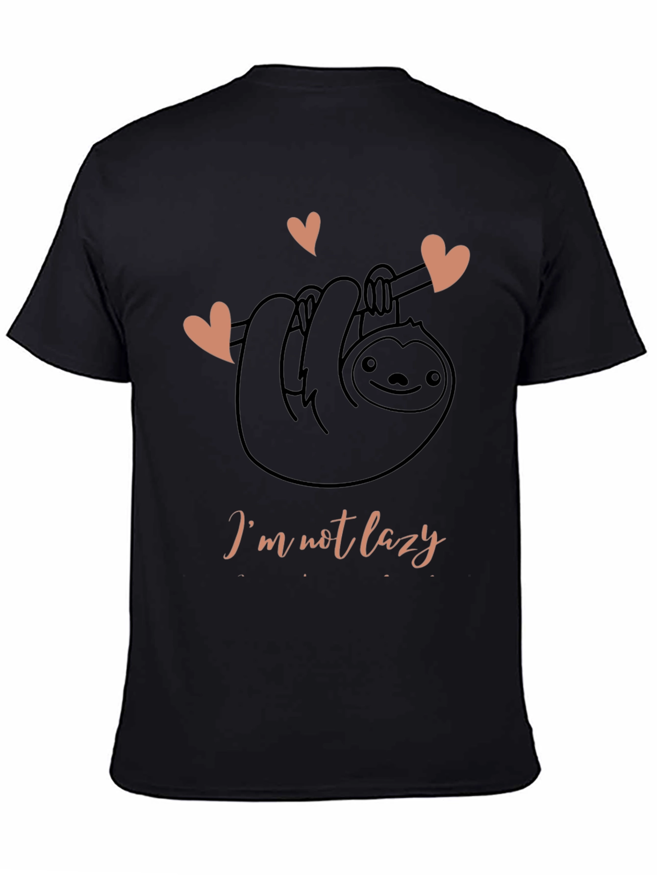 Im Not Lazy Sloth Graphic Tee