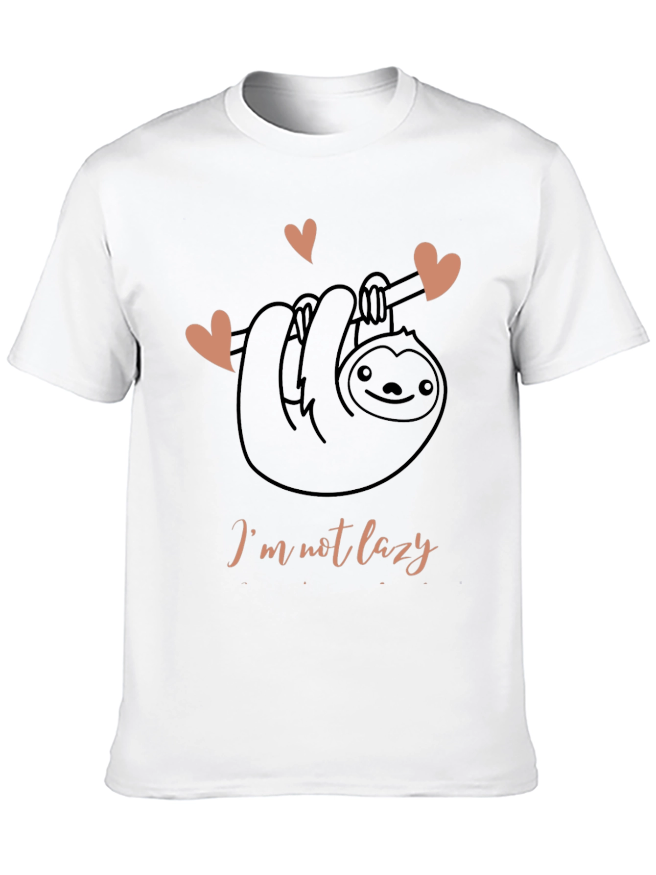Im Not Lazy Sloth Graphic Tee