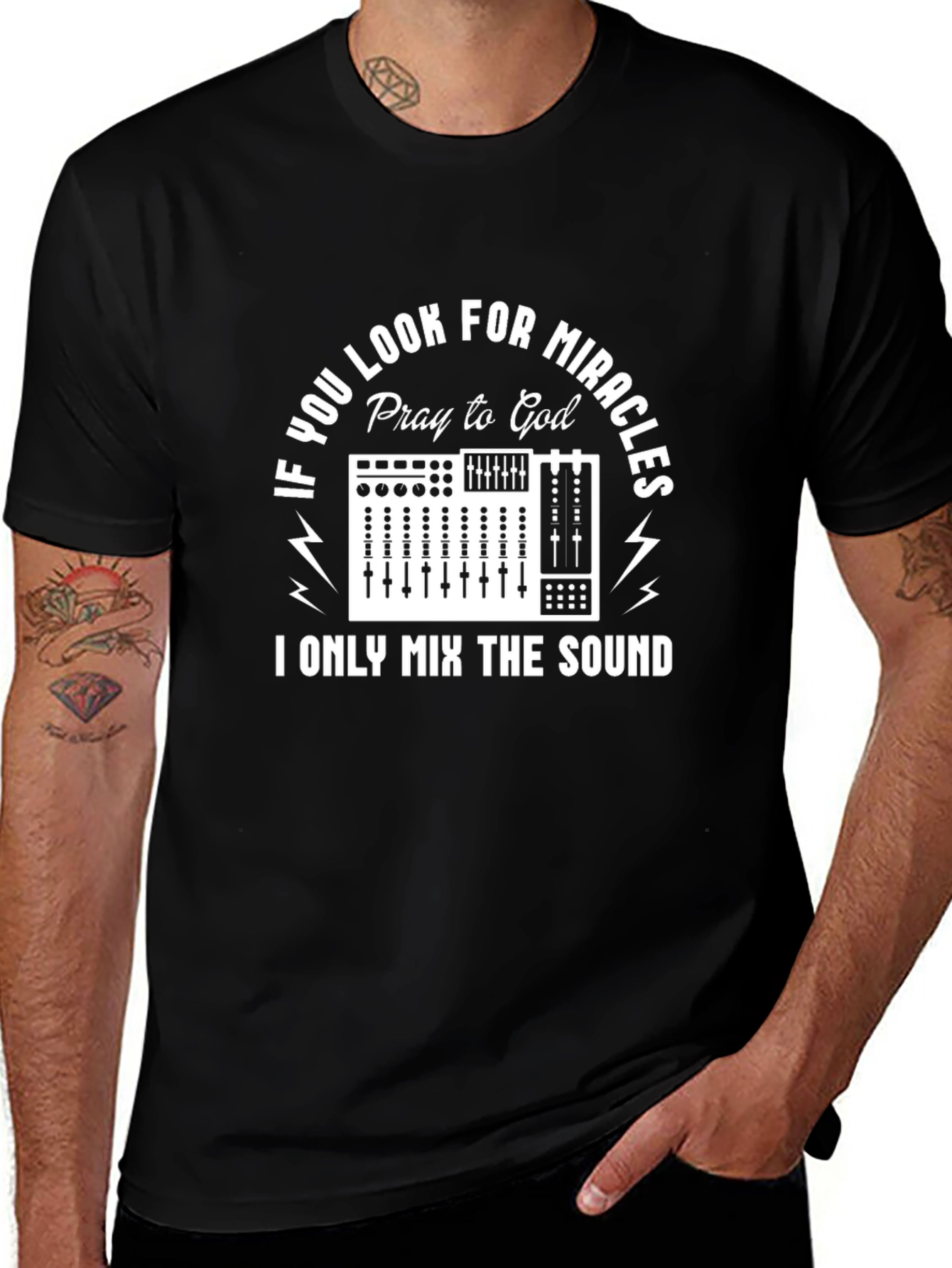 Miracle Mixer T-Shirt - Sound Engineer Graphic Tee