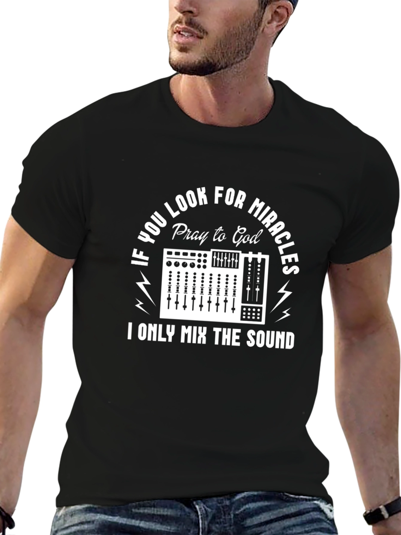 Miracle Mixer T-Shirt - Sound Engineer Graphic Tee