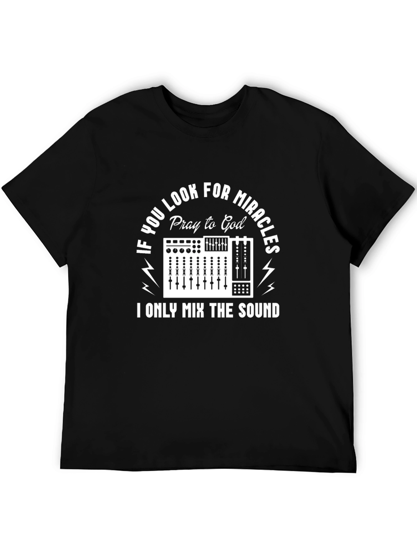 Miracle Mixer T-Shirt - Sound Engineer Graphic Tee