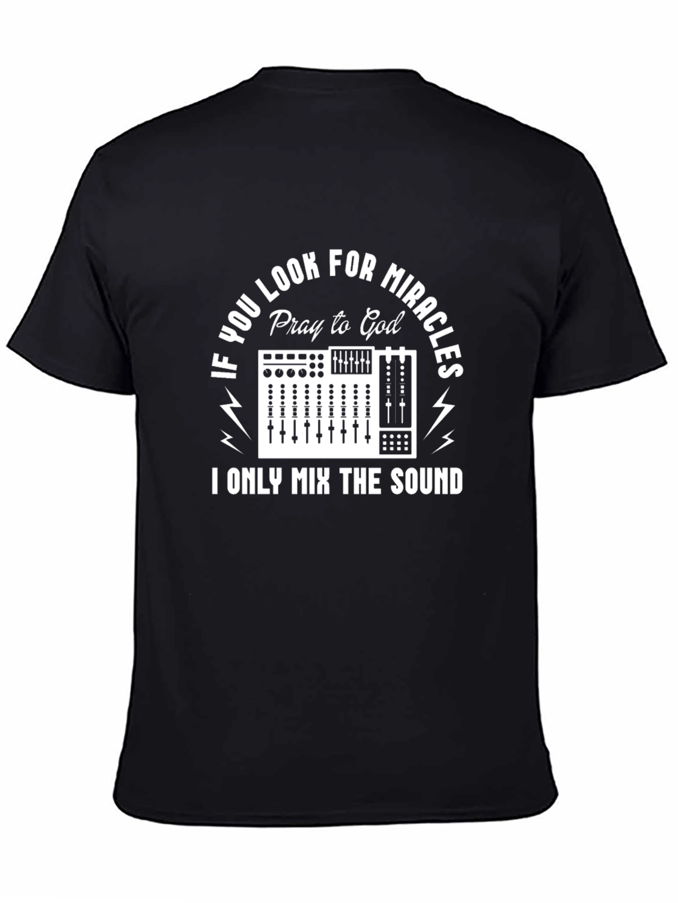 Miracle Mixer T-Shirt - Sound Engineer Graphic Tee