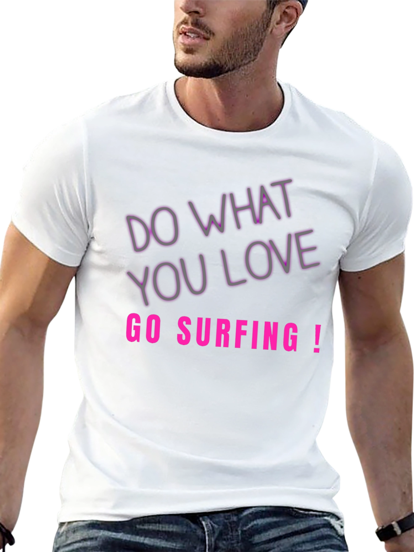 Do What You Love Go Surfing Tee