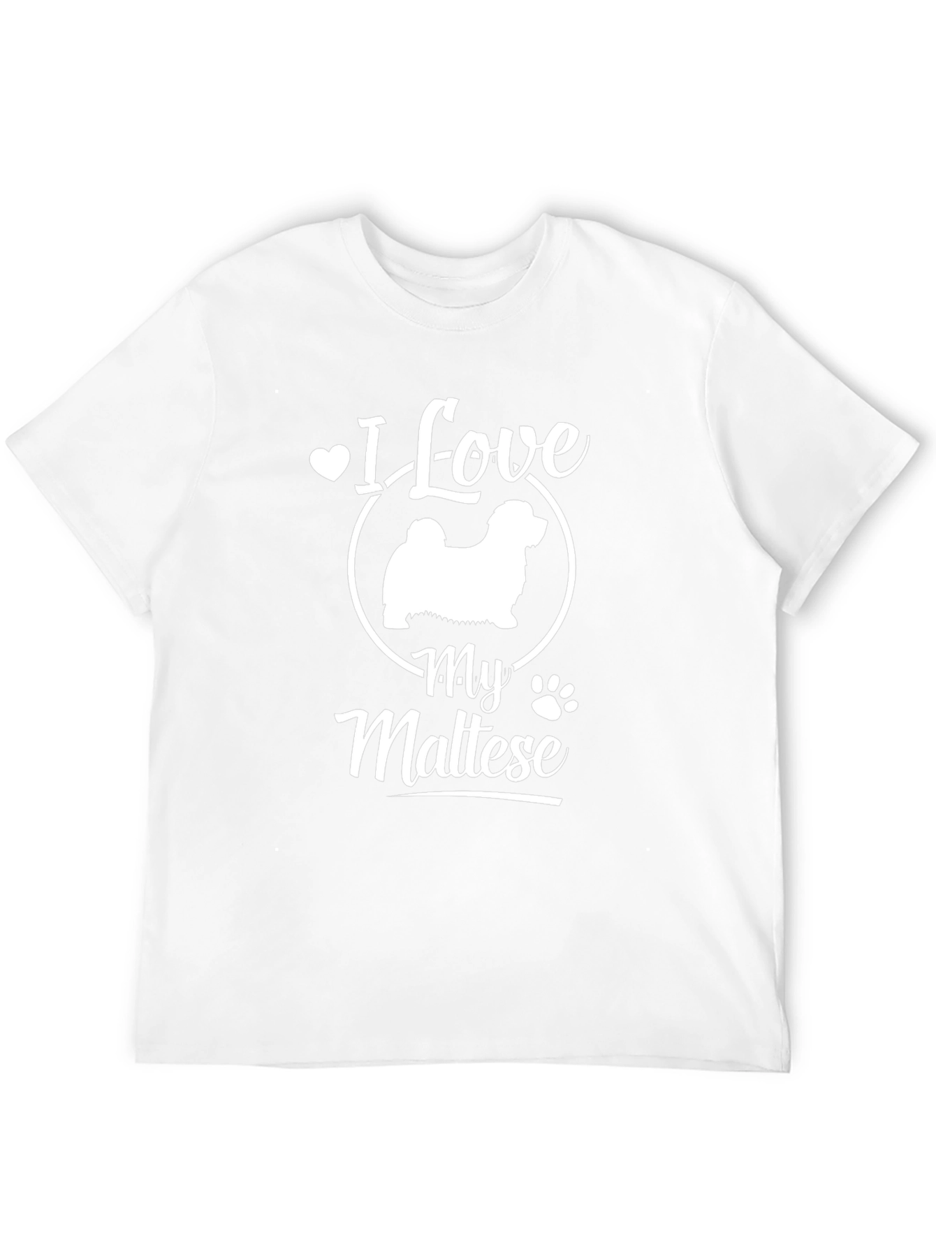 I Love My Maltese T-Shirt