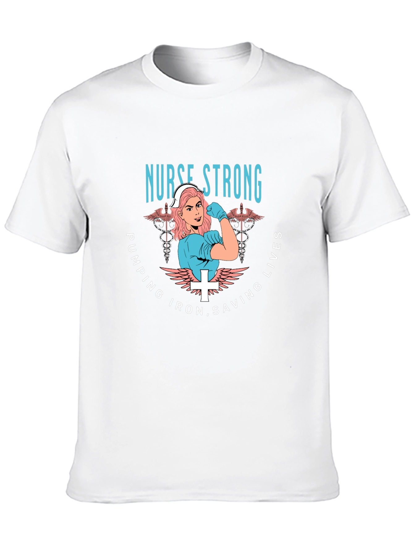 Nurse Strong Graphic Tee