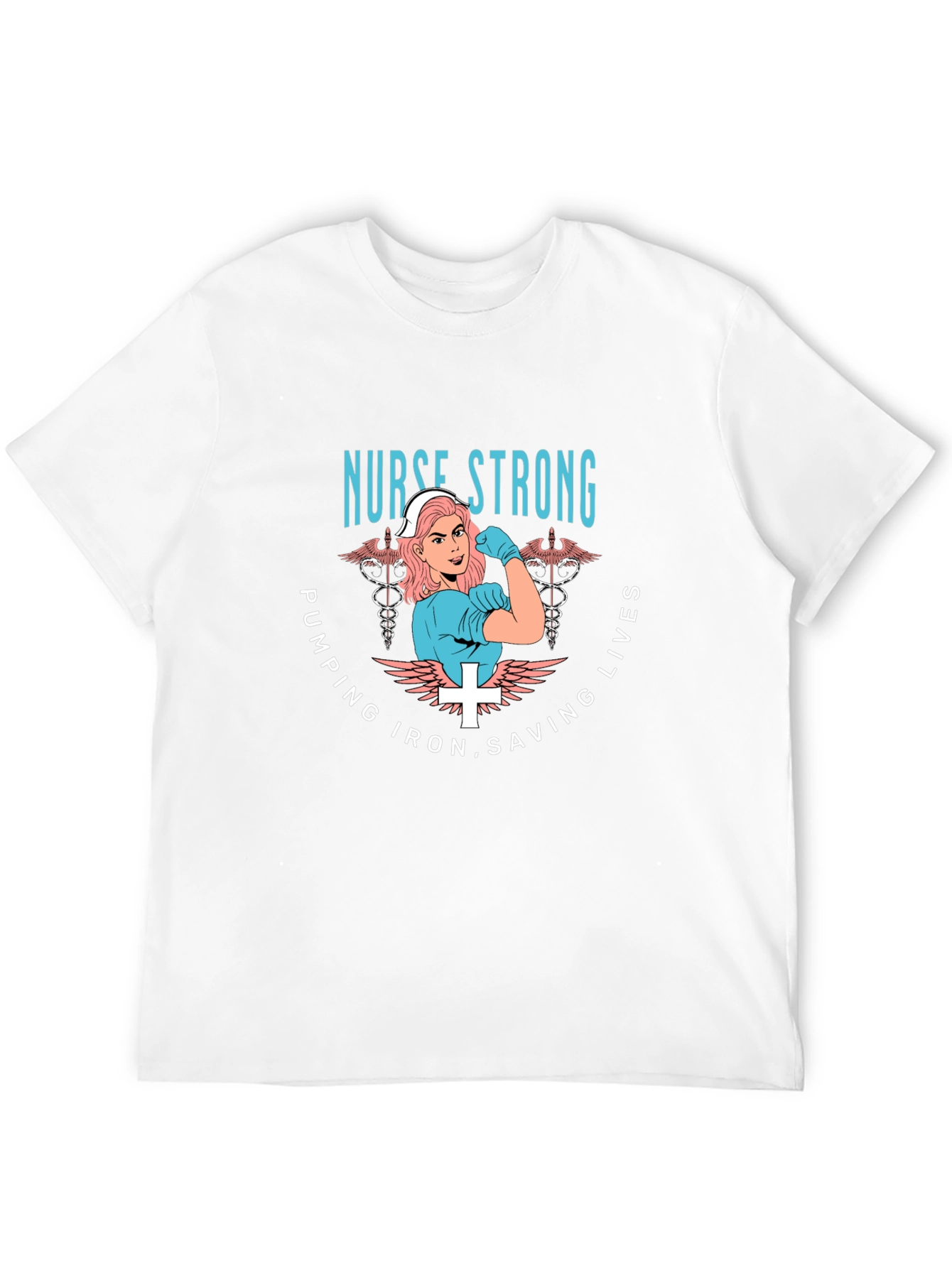Nurse Strong Graphic Tee