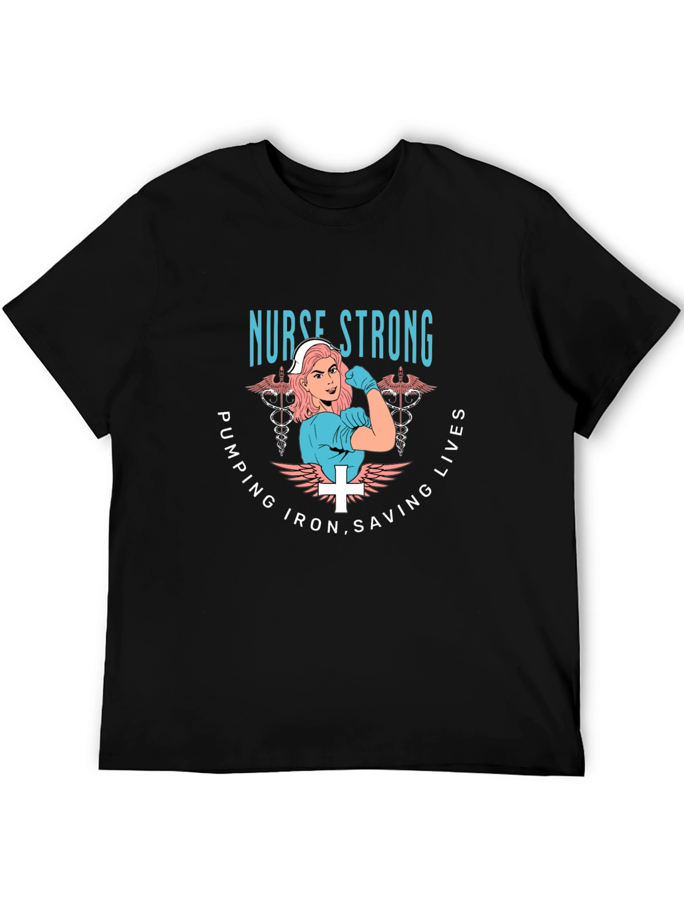 Nurse Strong Graphic Tee