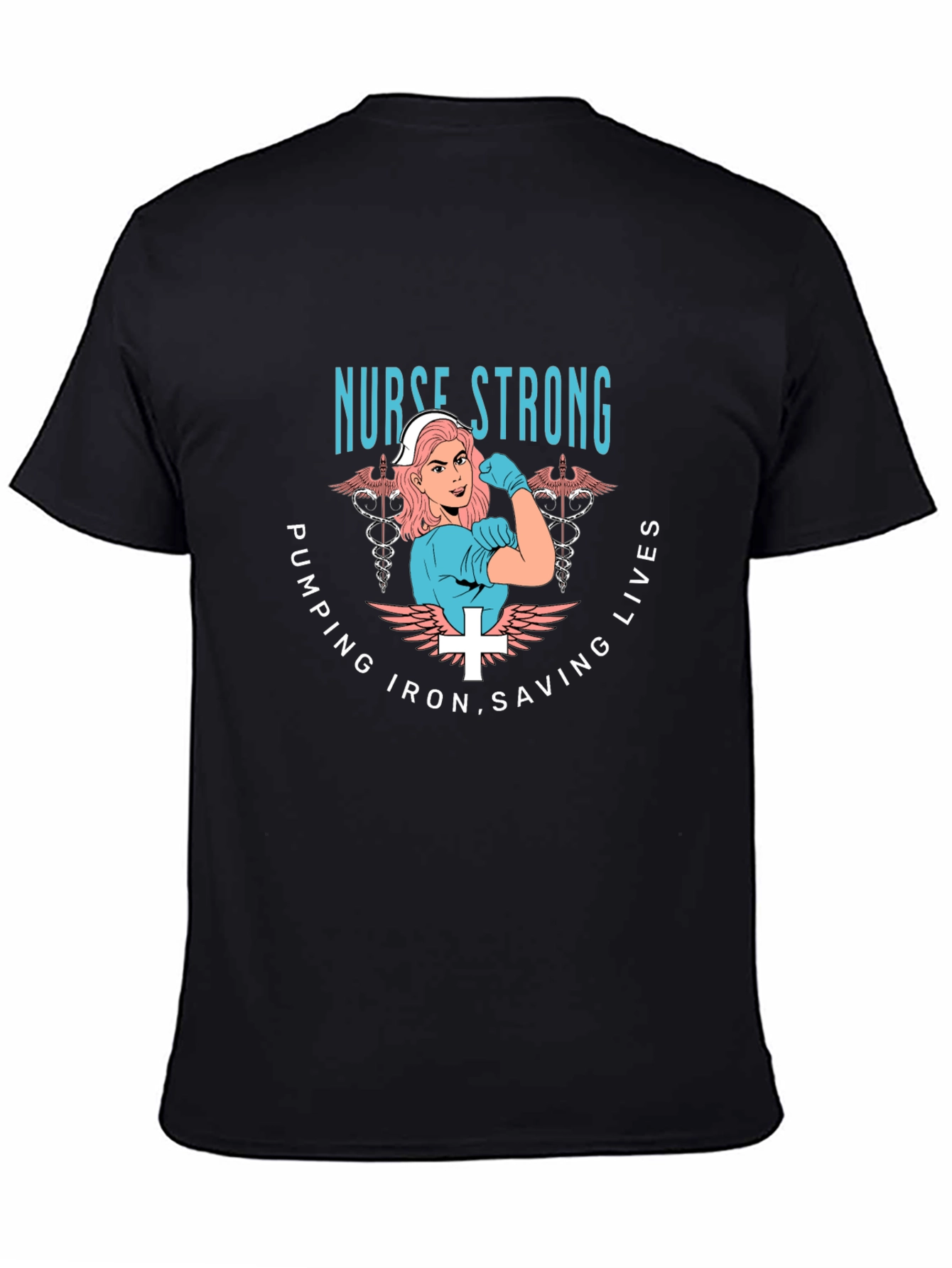Nurse Strong Graphic Tee