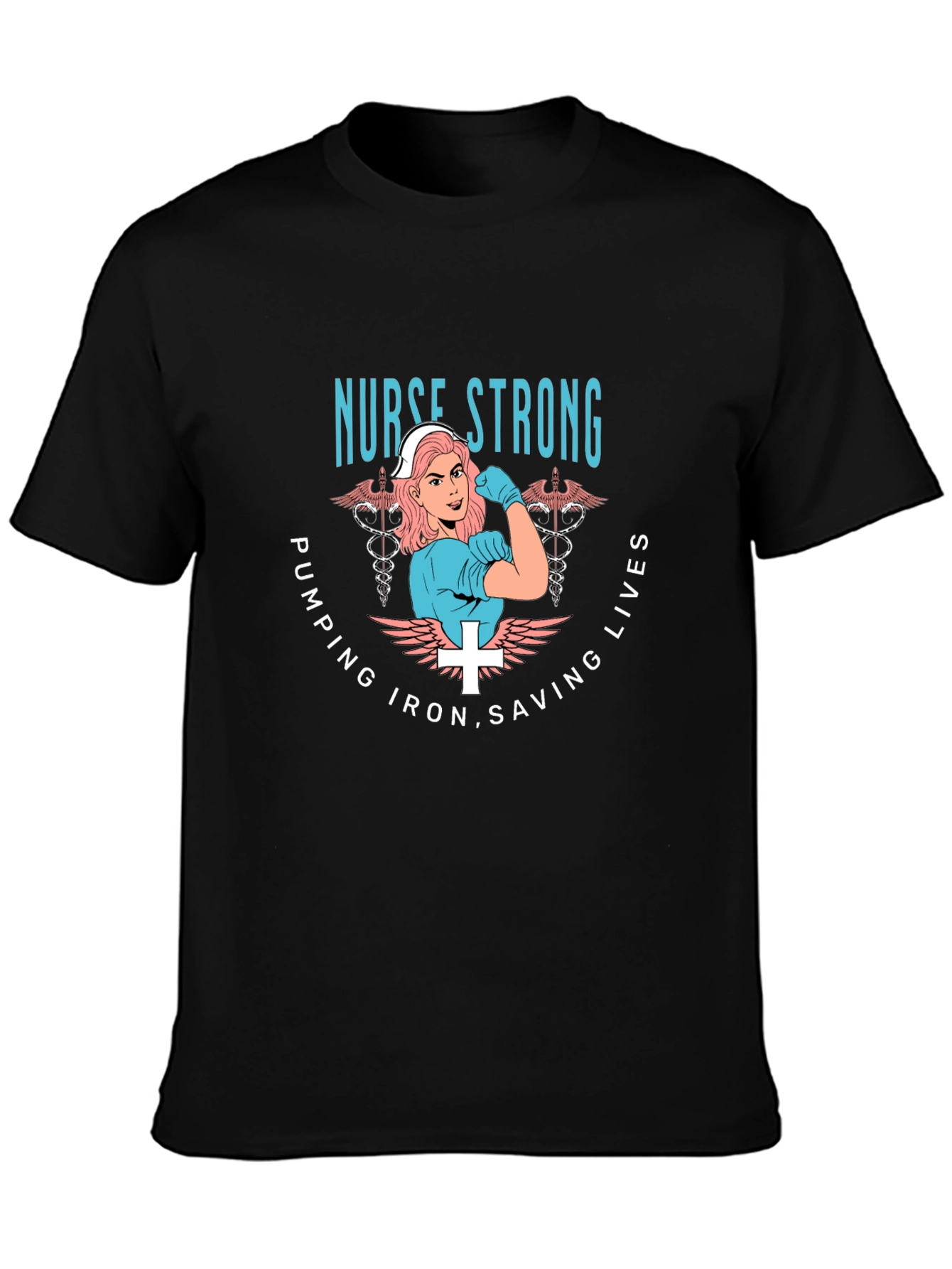 Nurse Strong Graphic Tee
