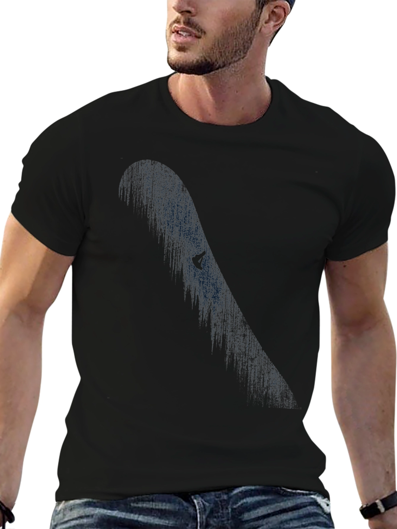 Basic Black Crewneck T-Shirt