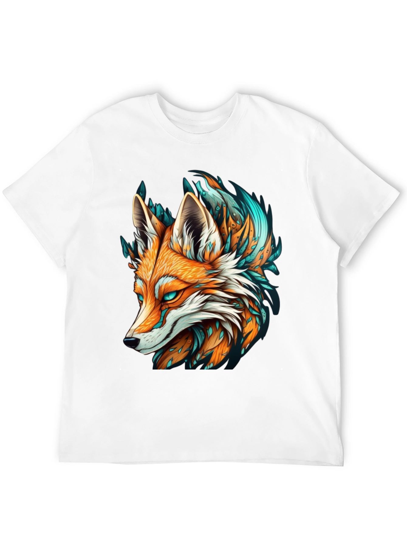 Fox Graphic Tee - Black T-Shirt Cool Design