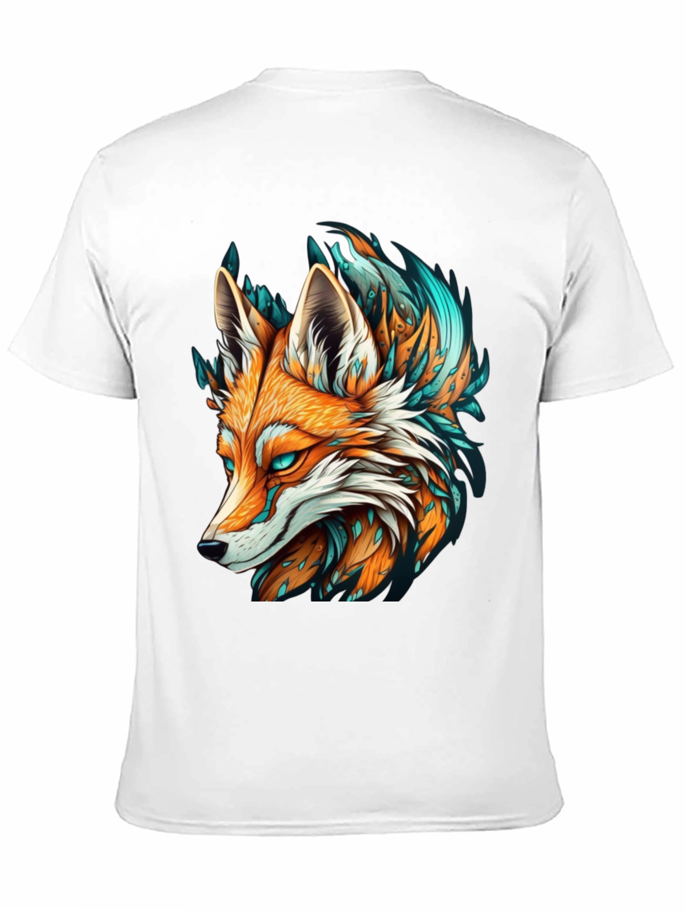 Fox Graphic Tee - Black T-Shirt Cool Design