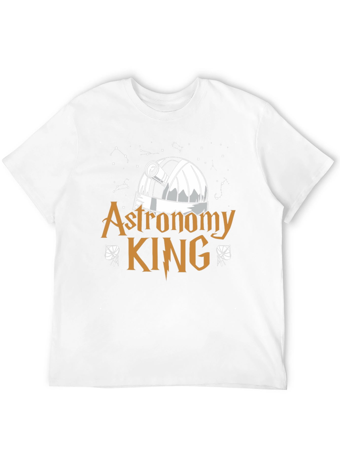 Astronomy King Black T-Shirt