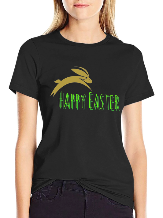 Happy Easter Rabbit Tee - Holiday Celebration Shirt