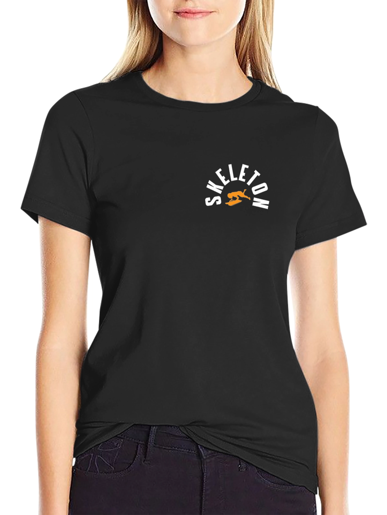 Skeleton Yoga Black T-Shirt - Mens Graphic Tee