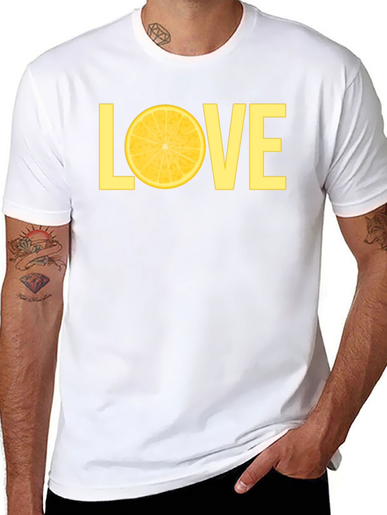 Lemon Love Graphic Tee - Unisex Soft Cotton T-Shirt
