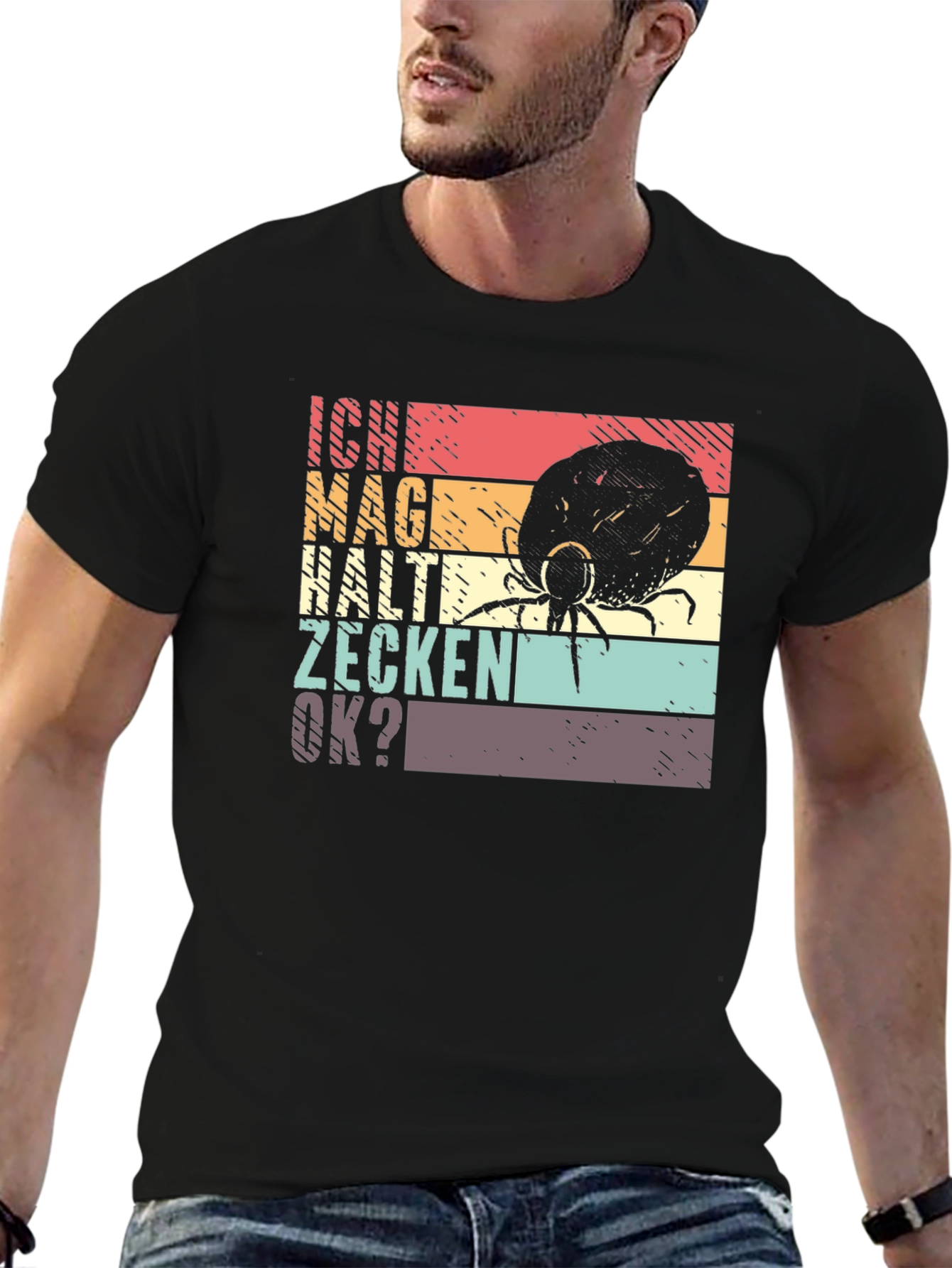 Ich Mag Halte Zecken OK? Graphic Tee