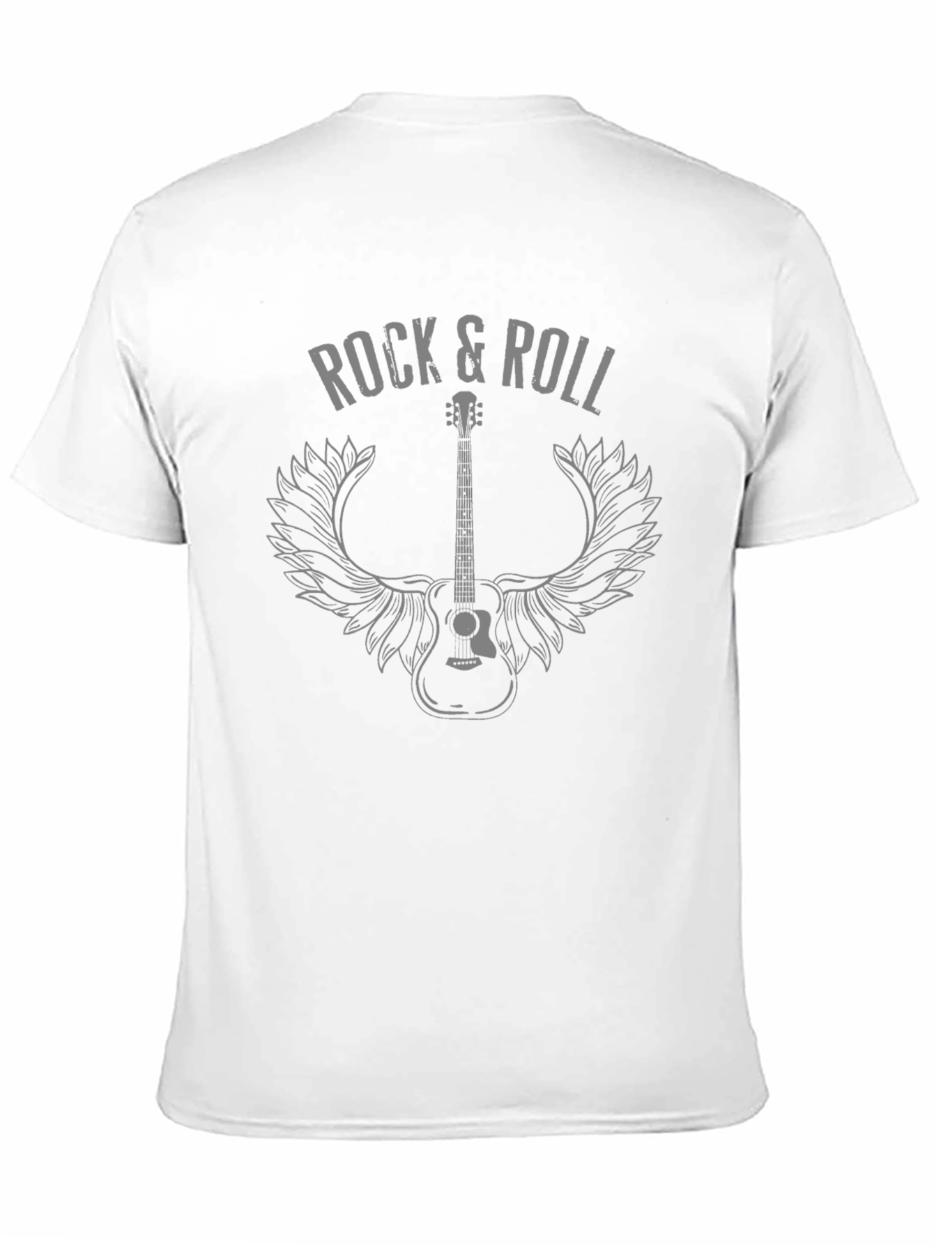 Rock & Roll Guitar Wings Graphic T-Shirt