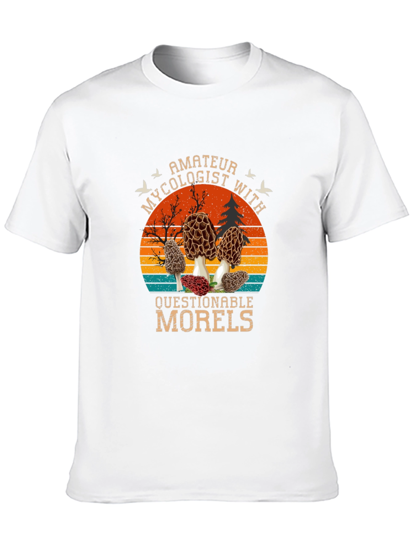 Amateur Mycologist Morel Mushroom T-Shirt