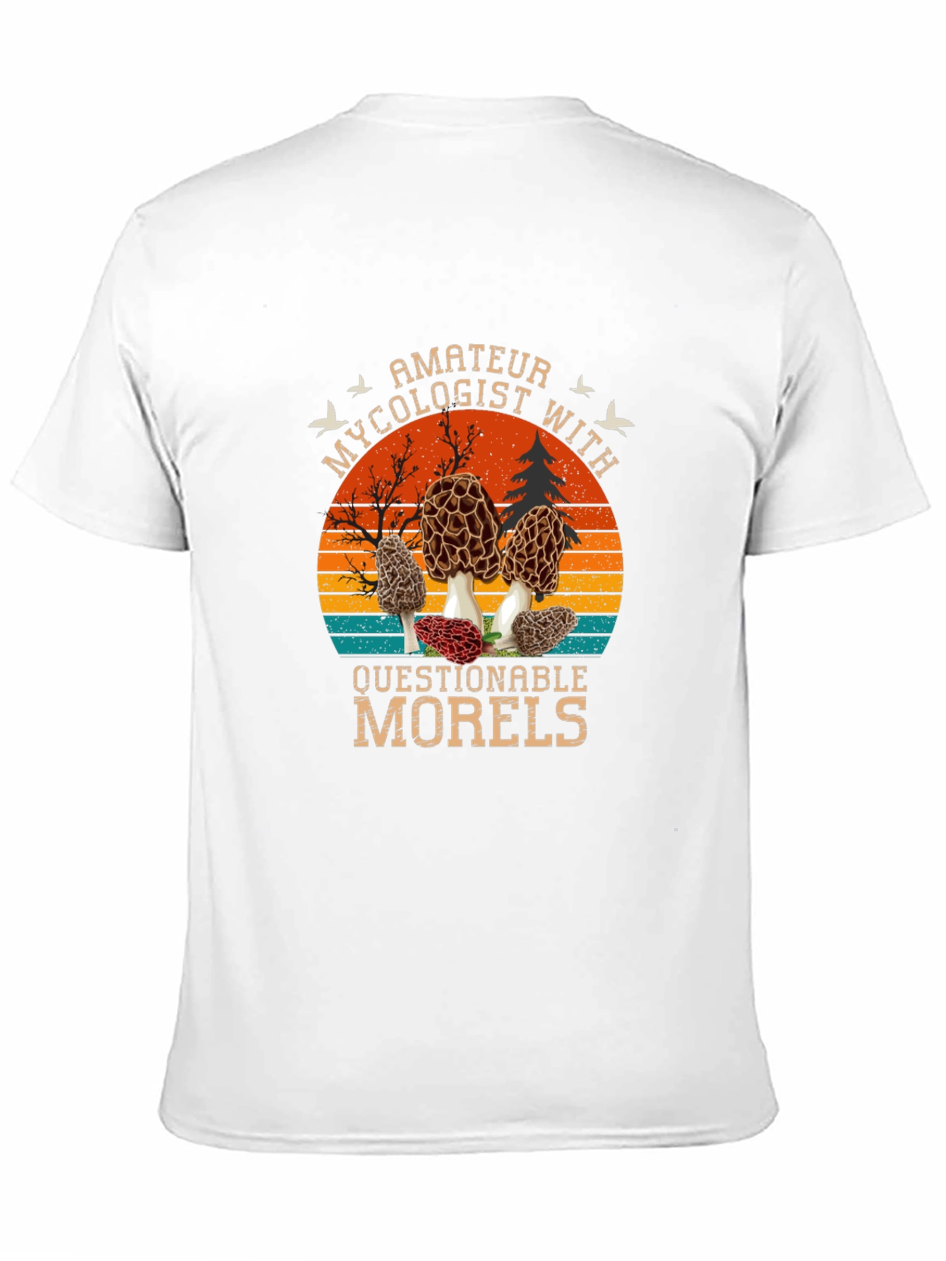 Amateur Mycologist Morel Mushroom T-Shirt